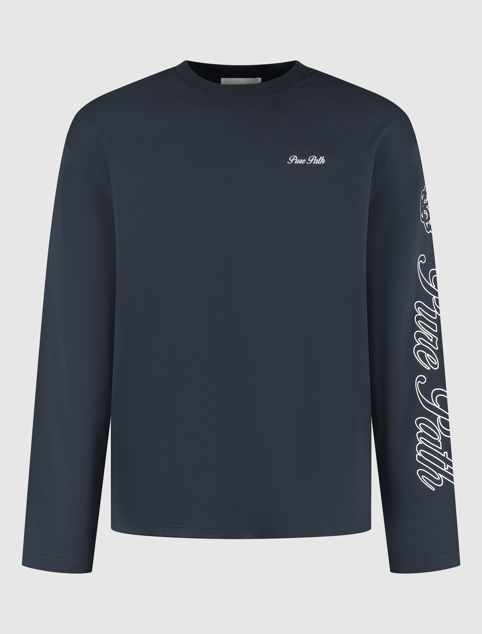 Essence Of Life Longsleeve T-shirt | Dark Navy