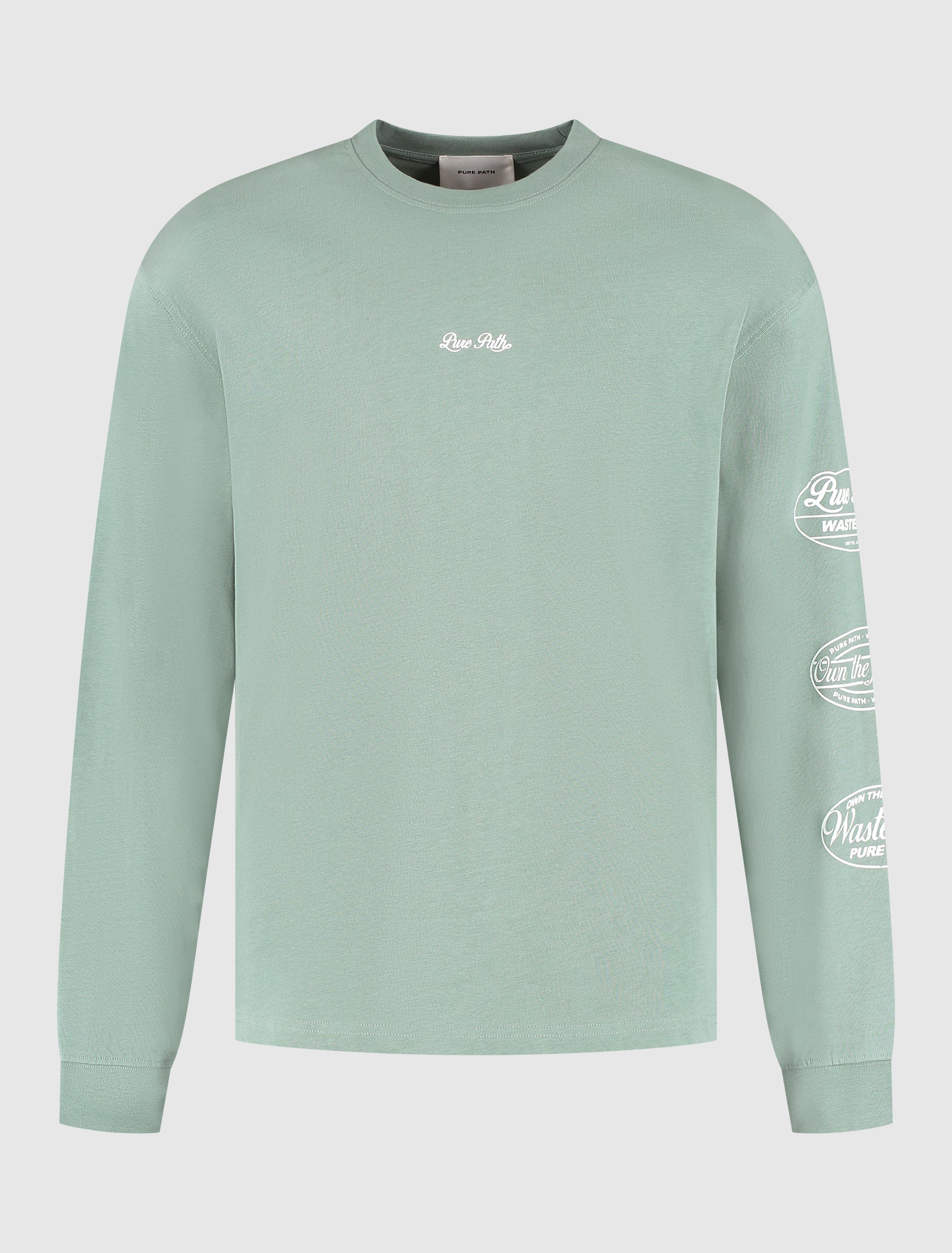 Wasteland Patches Longsleeve T-shirt | Army Green