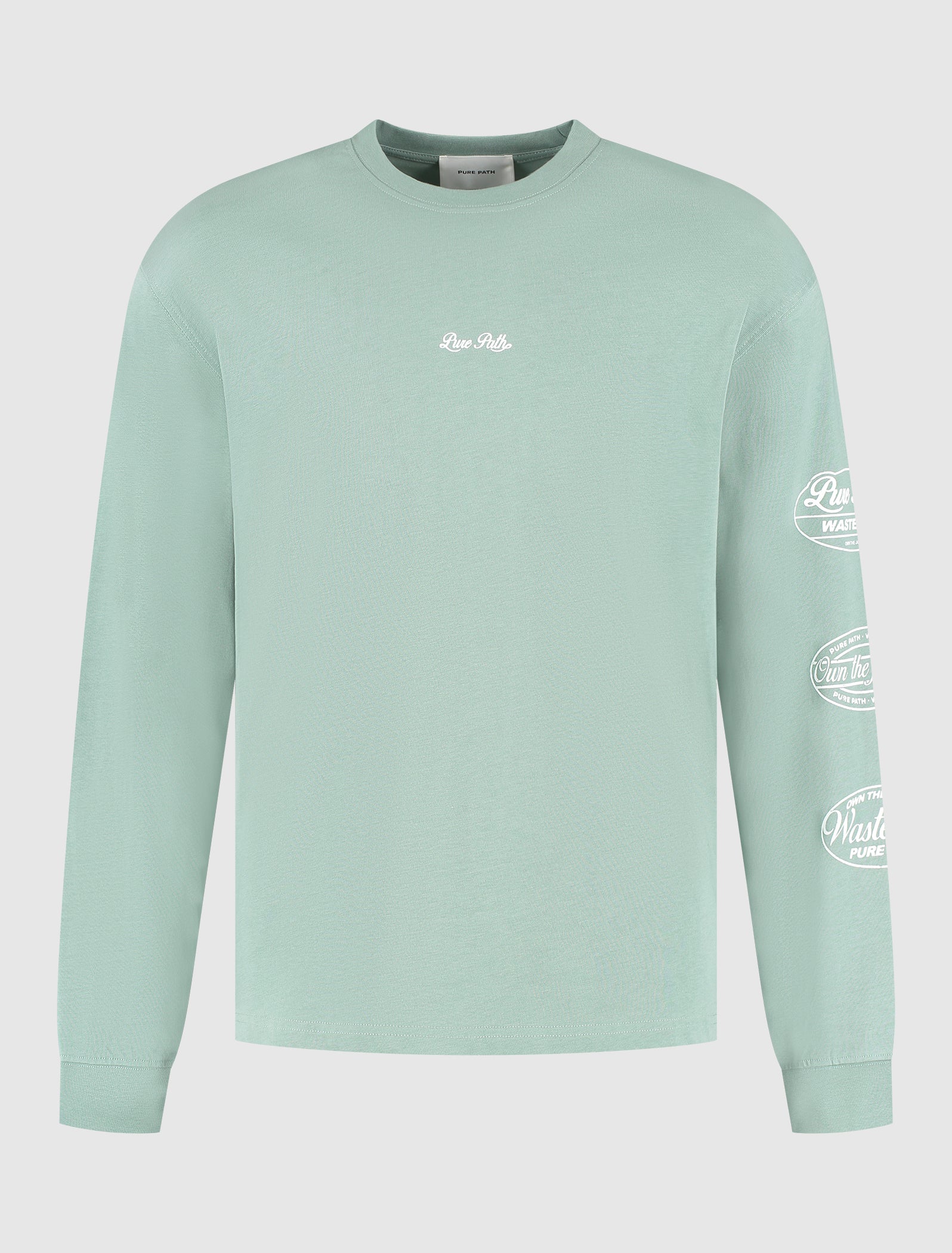 Wasteland Patches Longsleeve T-shirt | Army Green