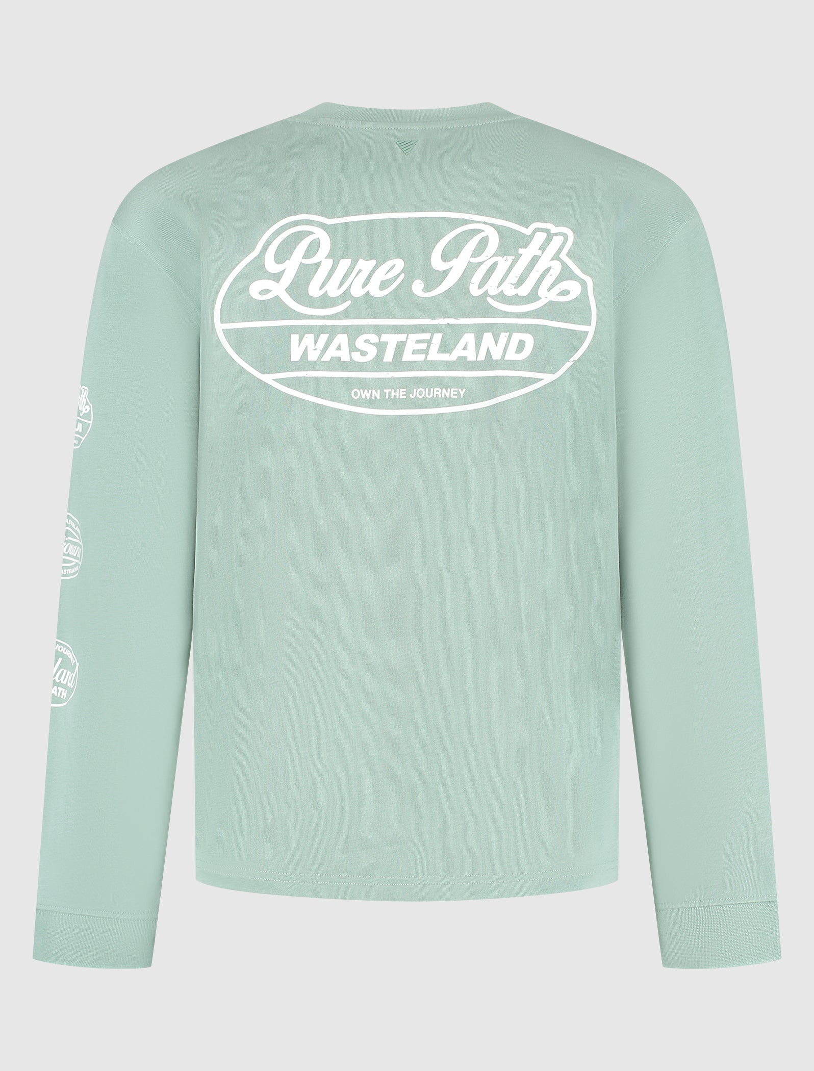 Wasteland Patches Longsleeve T-shirt | Army Green