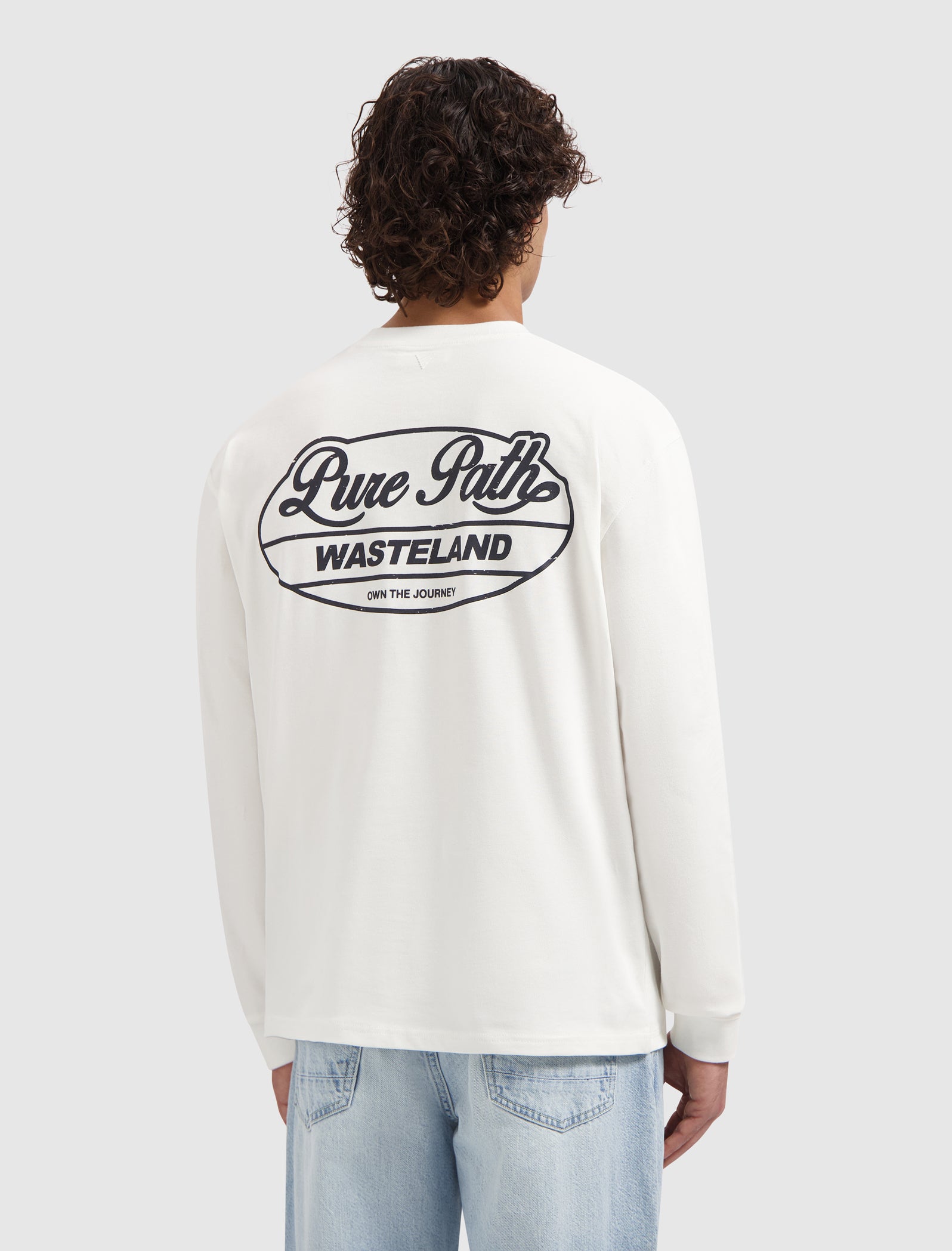 Wasteland Patches Longsleeve T-shirt | Off White