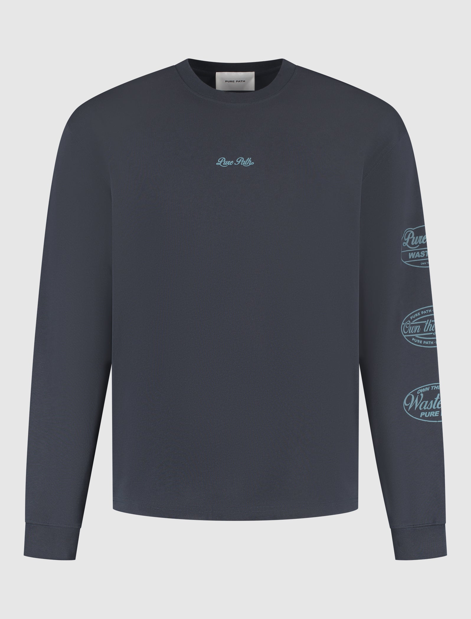 Wasteland Patches Longsleeve T-shirt | Dark Navy