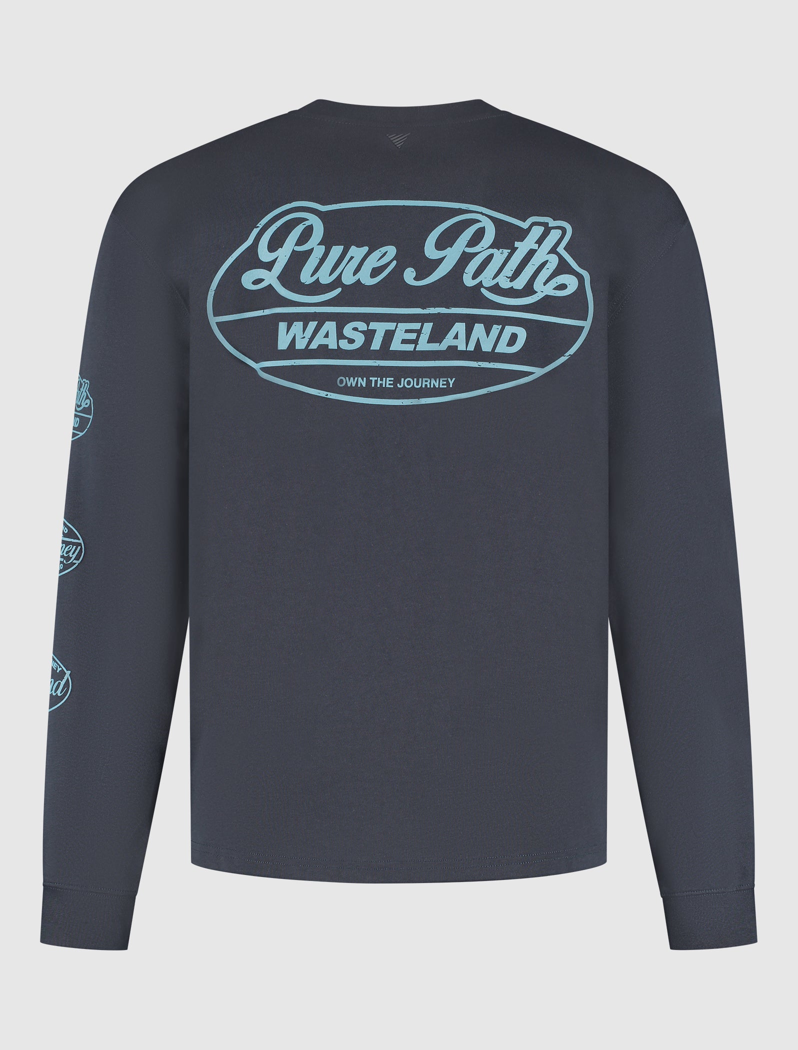 Wasteland Patches Longsleeve T-shirt | Dark Navy