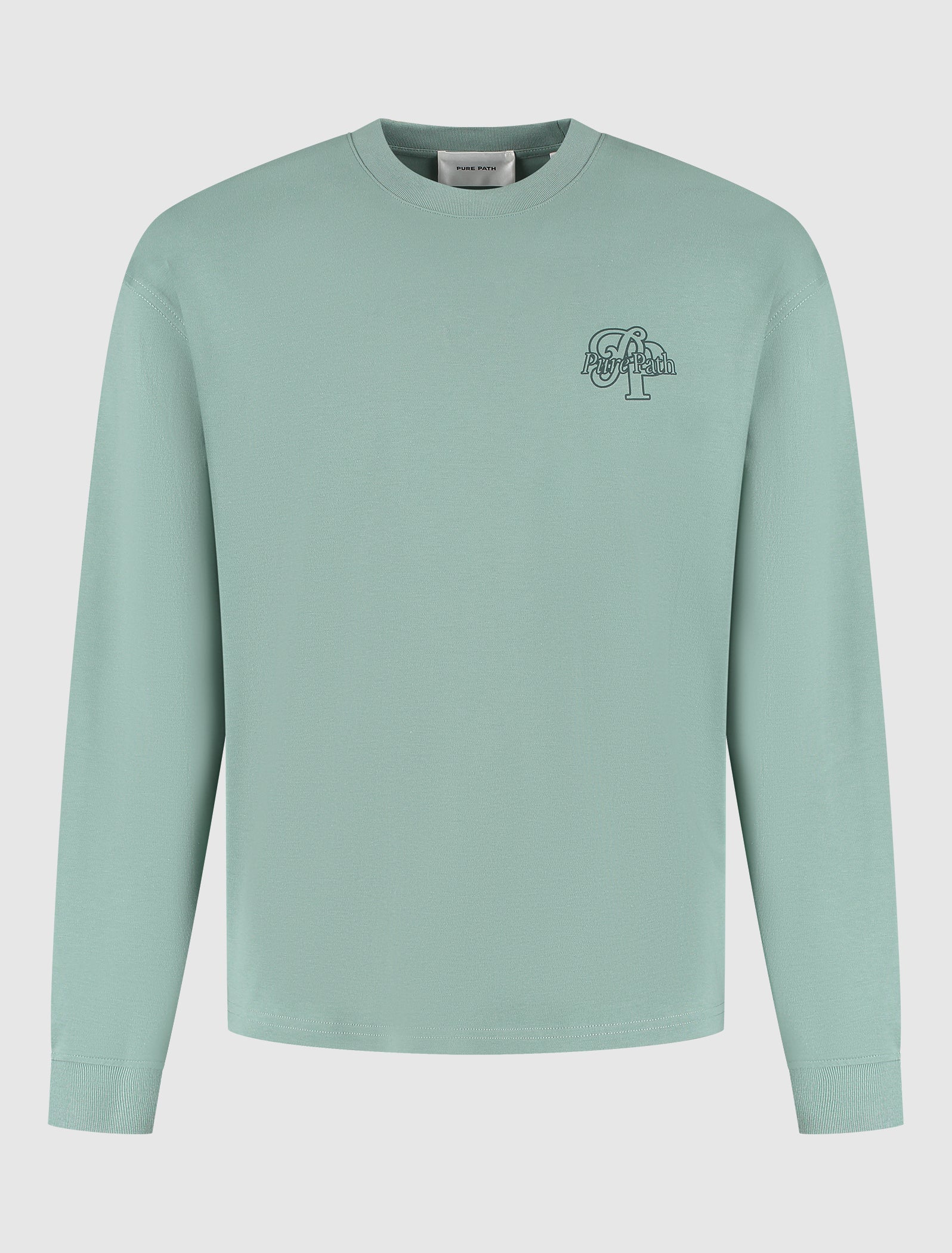 Initials Longsleeve T-shirt | Army Green