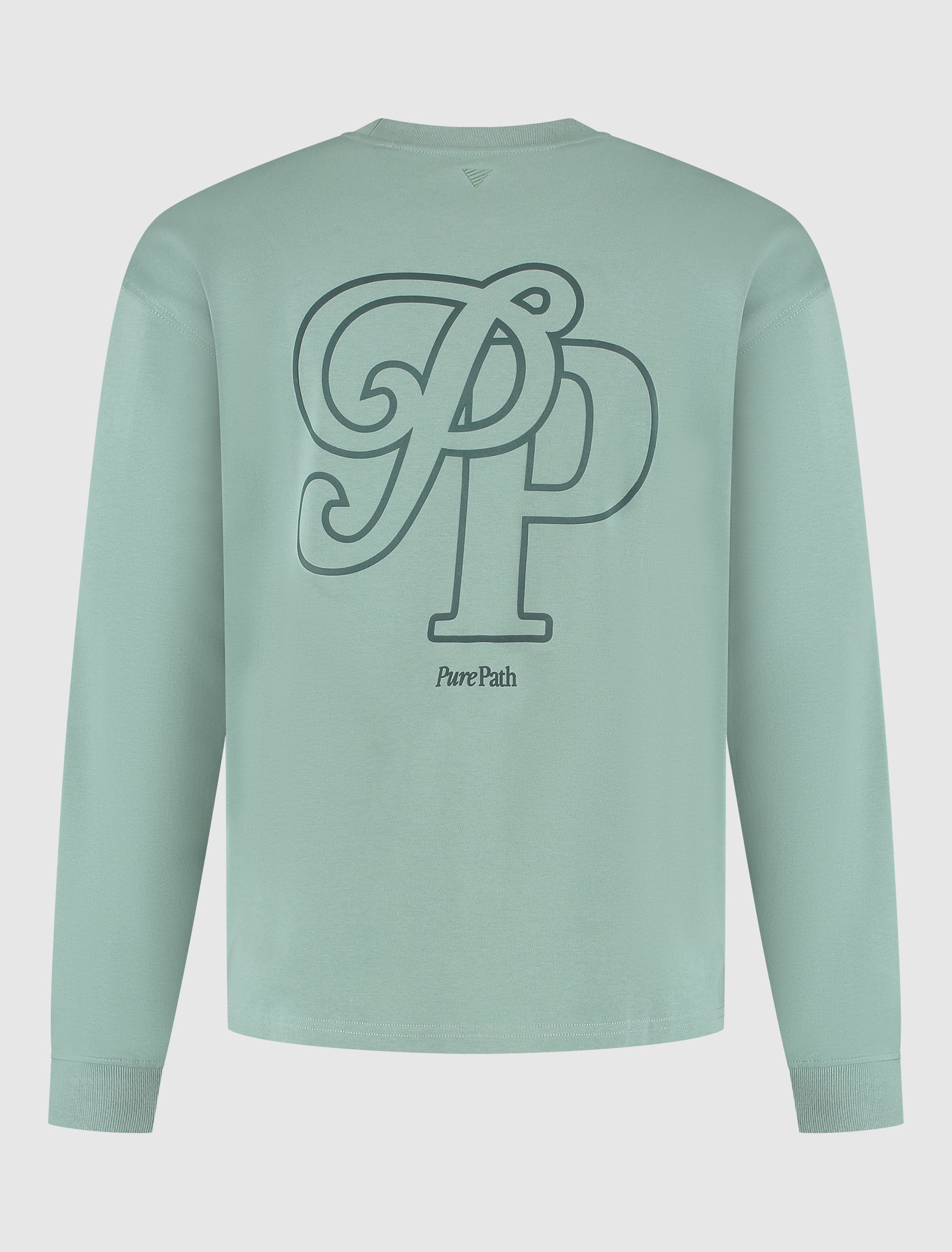 Initials Longsleeve T-shirt | Army Green