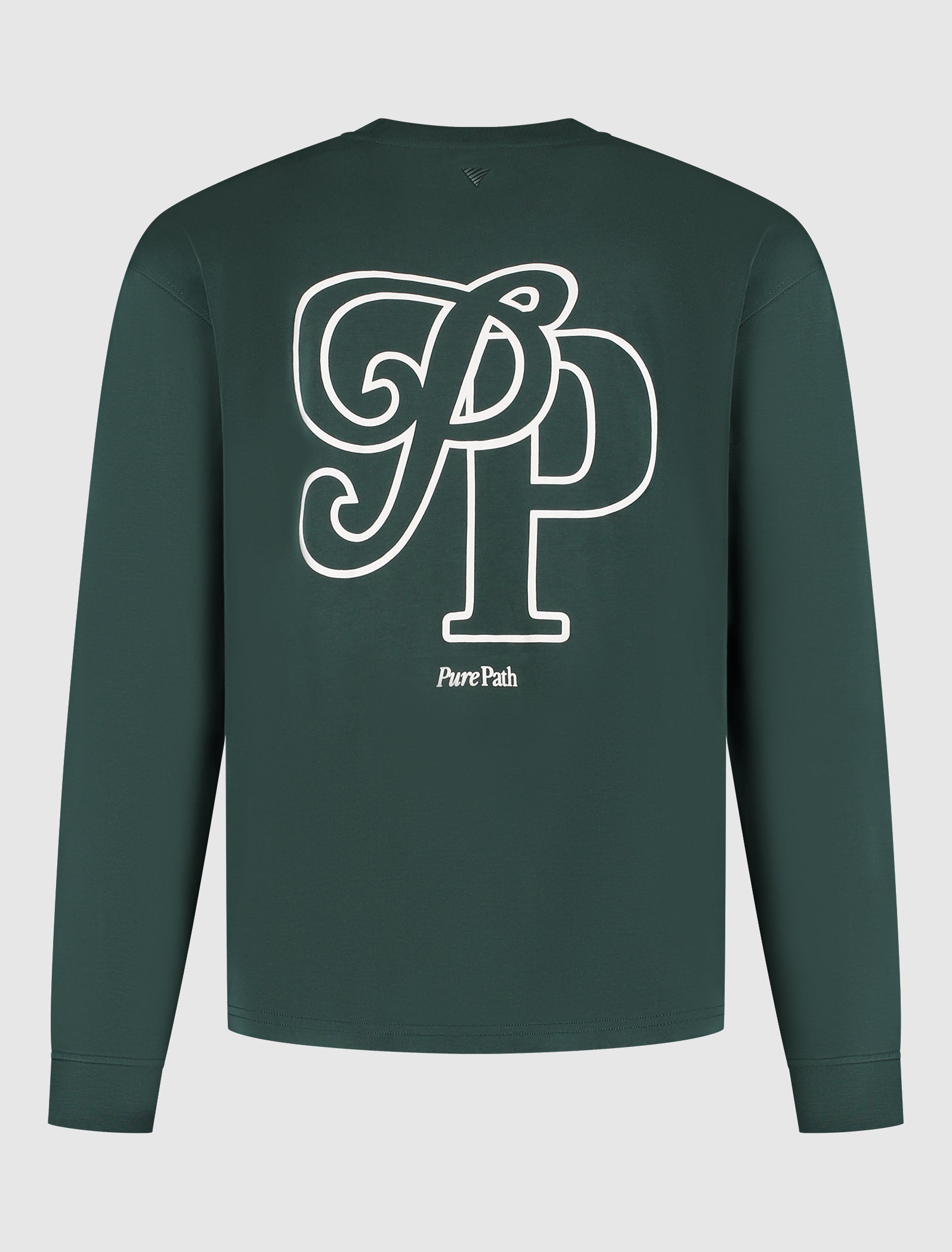 Initials Longsleeve T-shirt | Dark Green