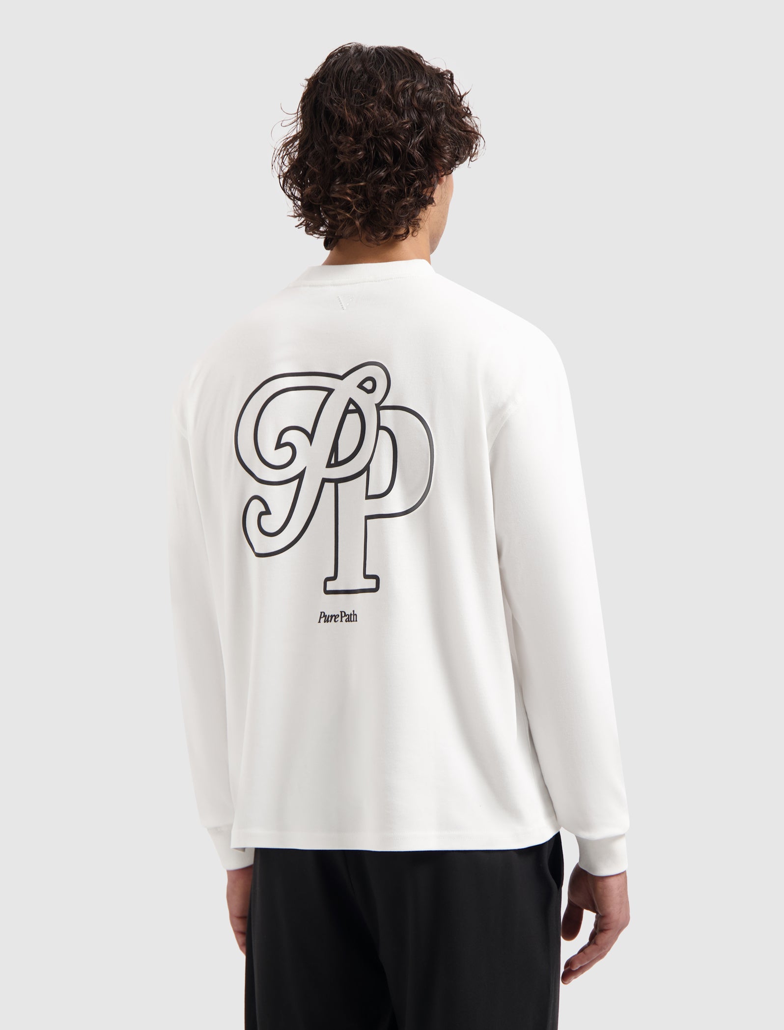 Initials Longsleeve T-shirt | Off White