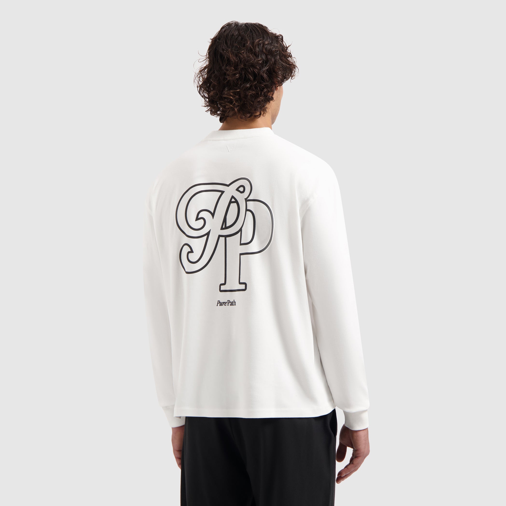 Initials Longsleeve T-shirt | Off White