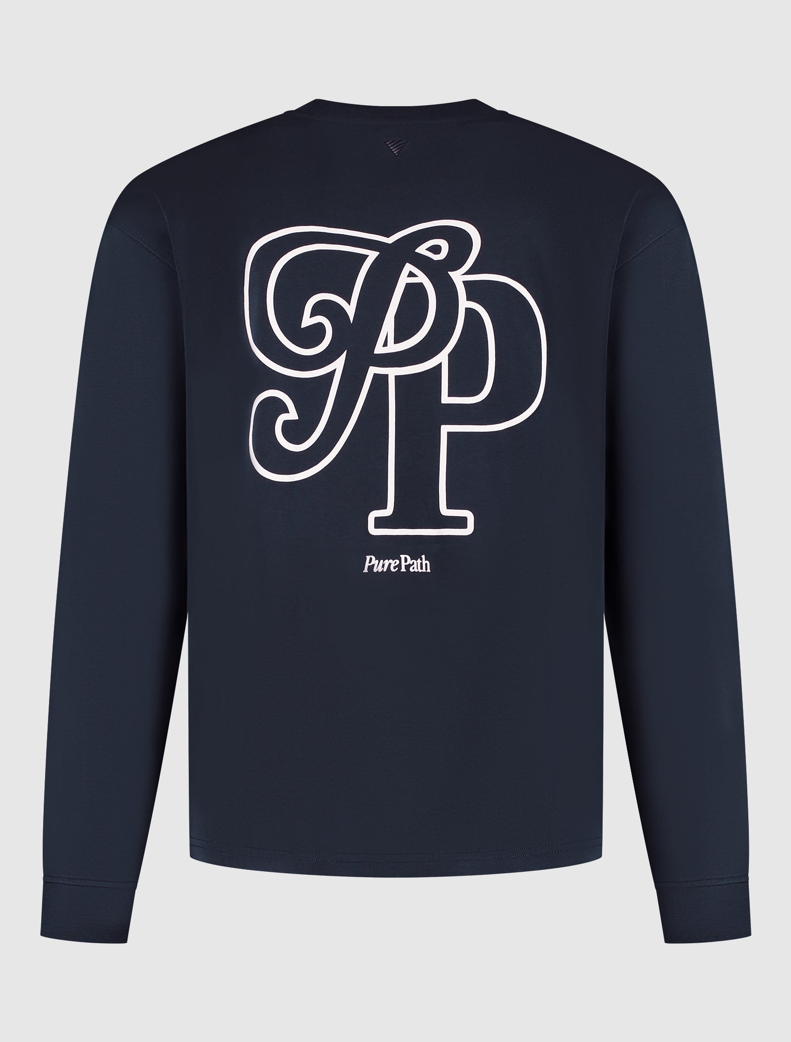Initials Longsleeve T-shirt | Dark Navy