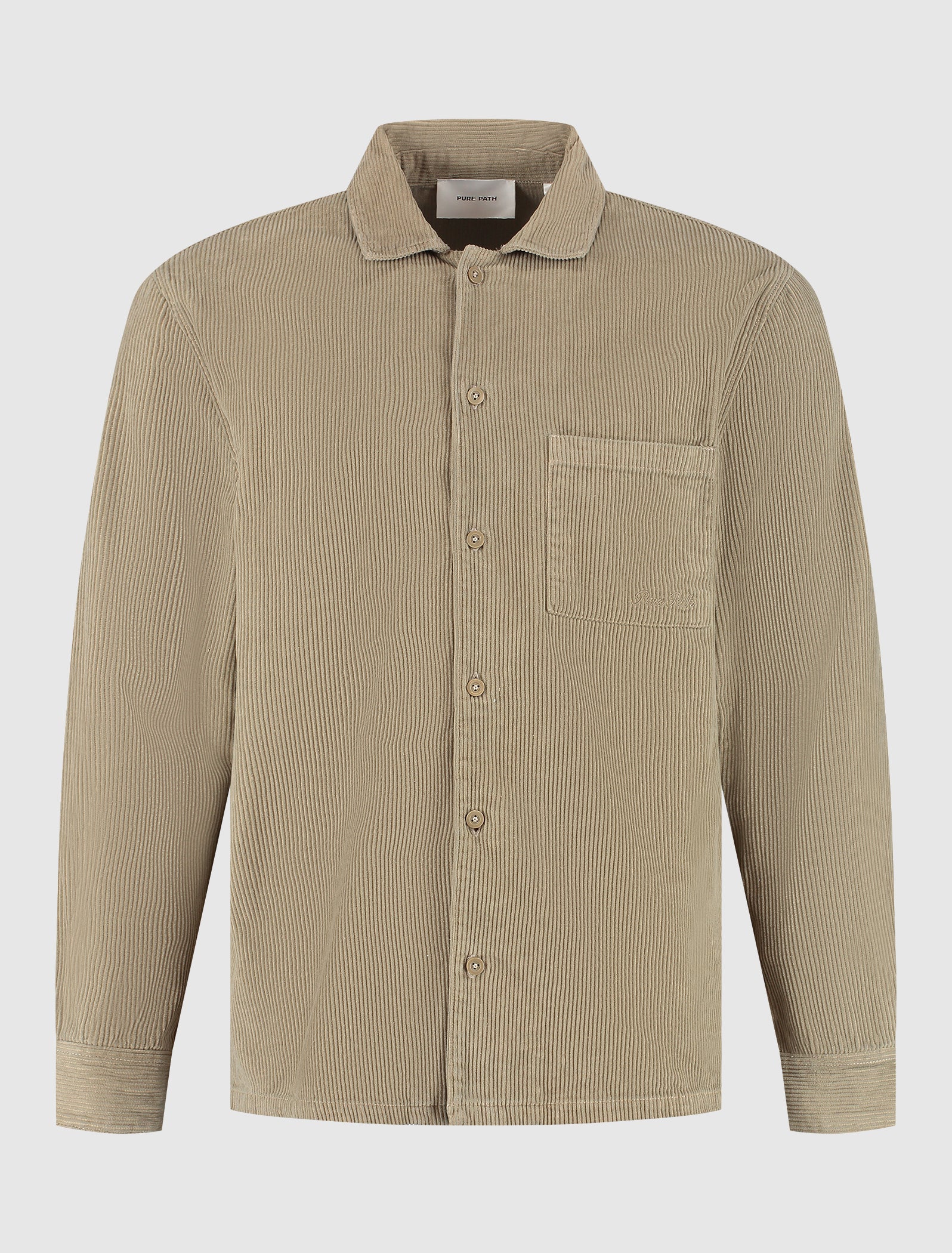 Corduroy Shirt | Taupe