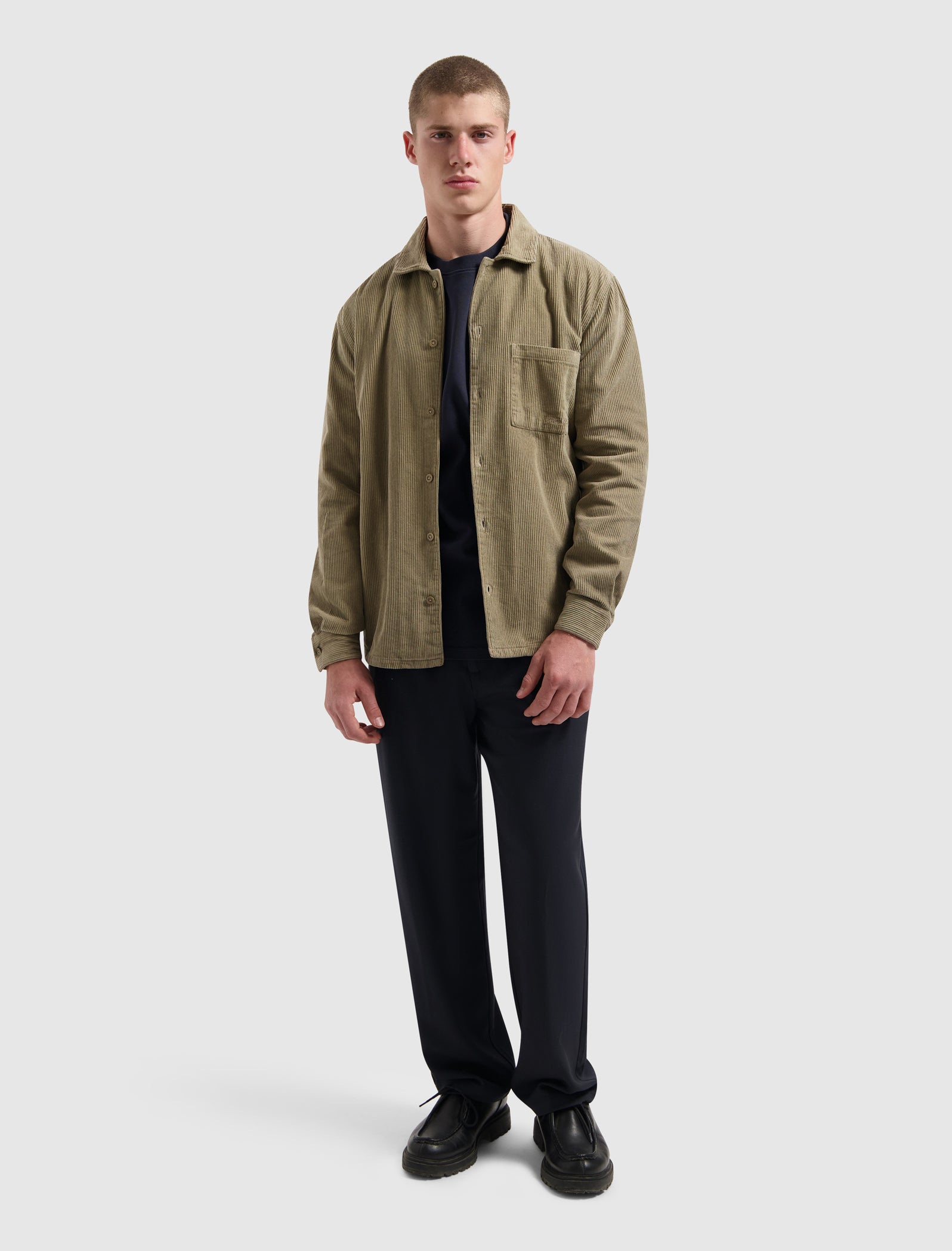Corduroy Shirt | Taupe