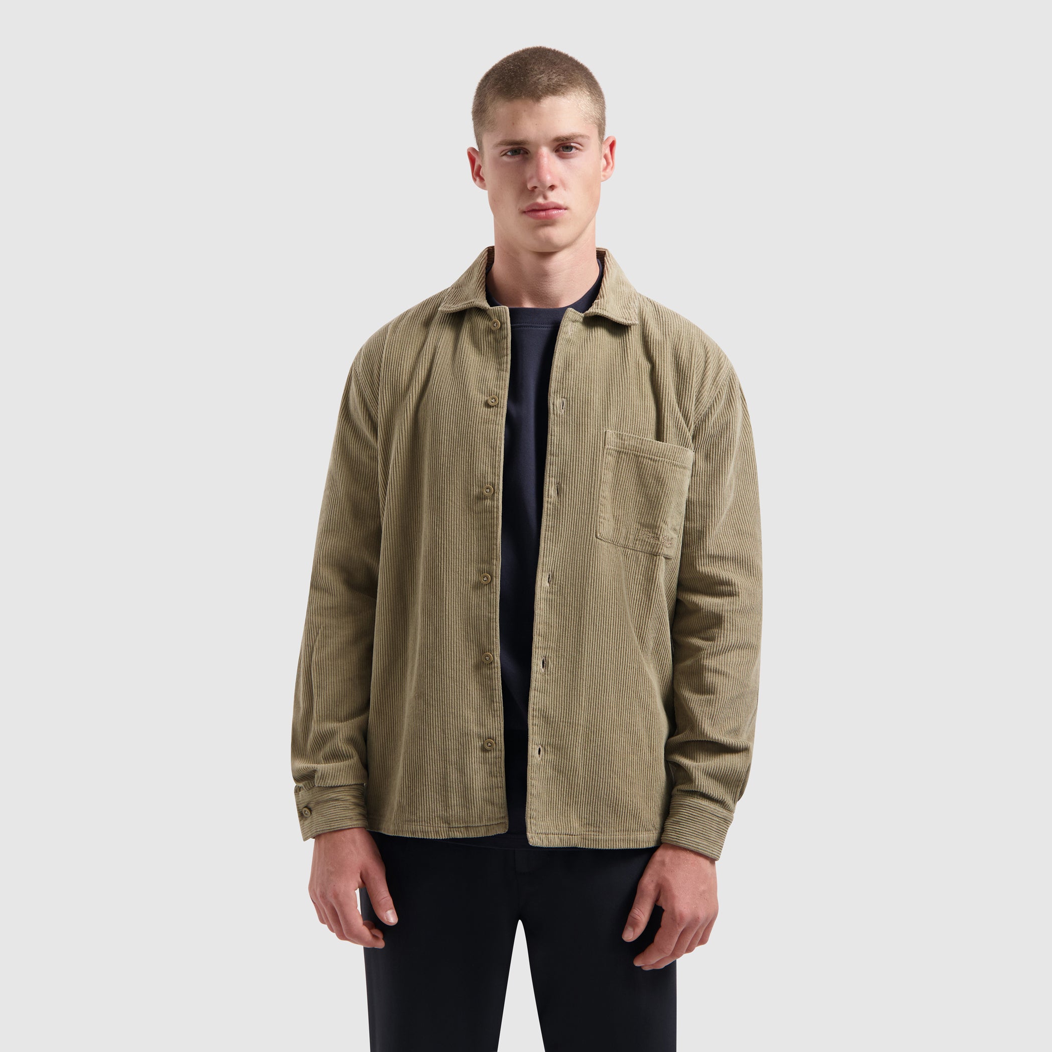 Corduroy Shirt | Taupe