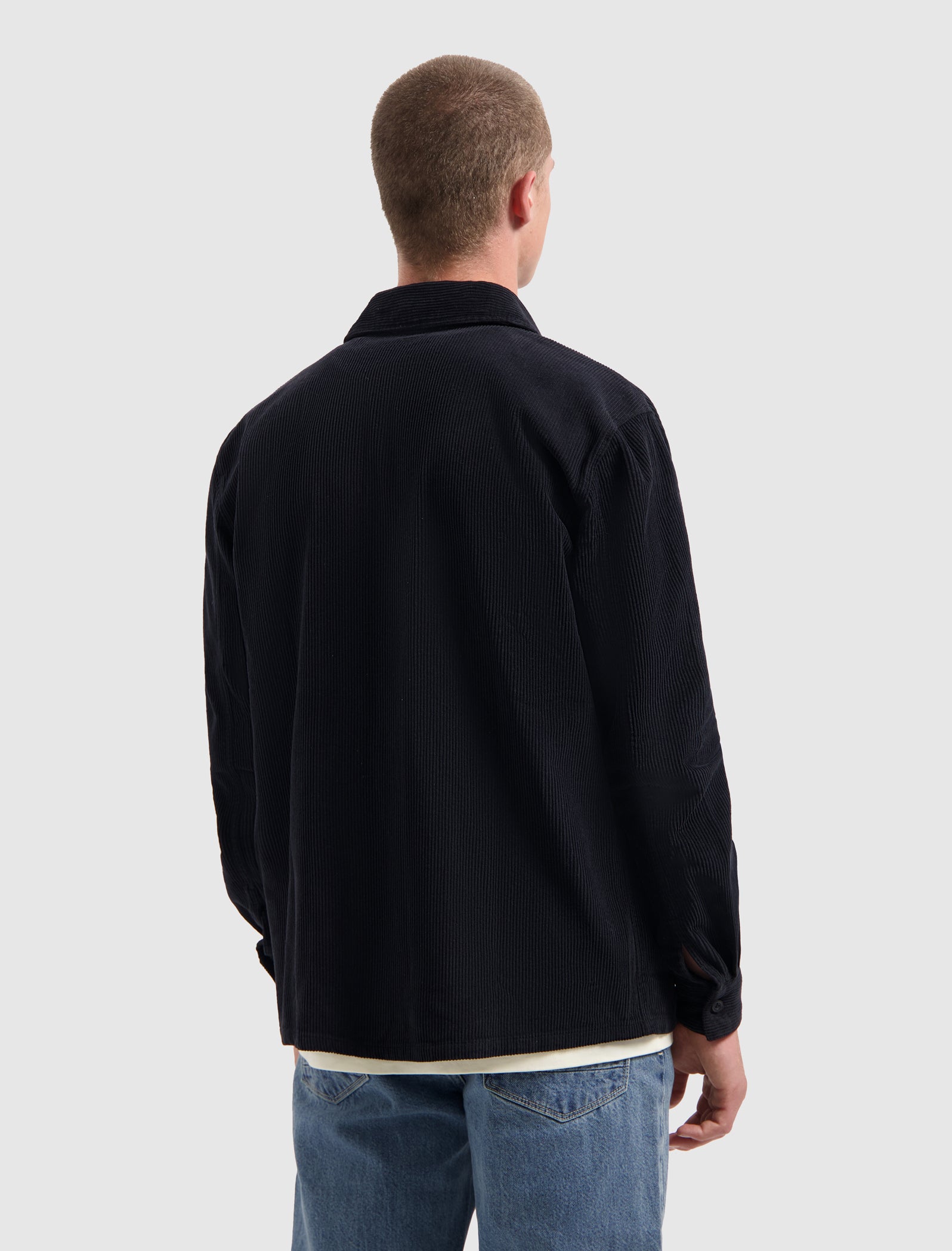 Corduroy Shirt | Dark Navy