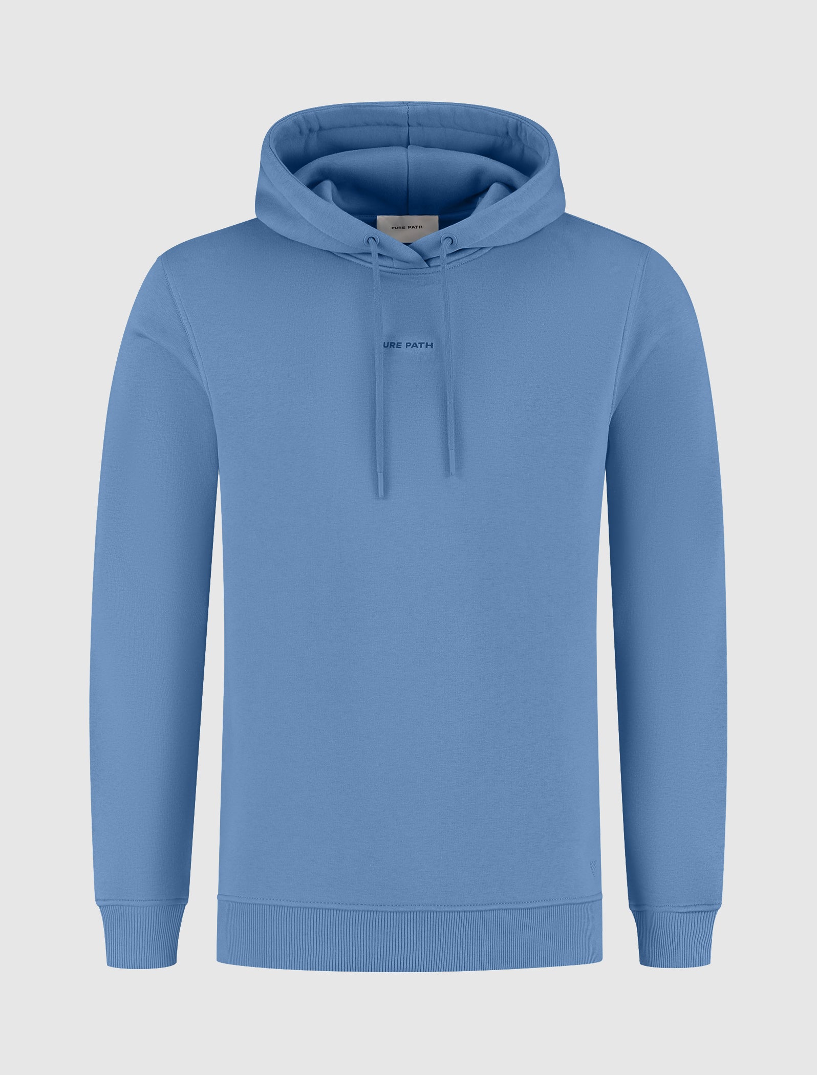 Essential Logo Hoodie | Blue Grey