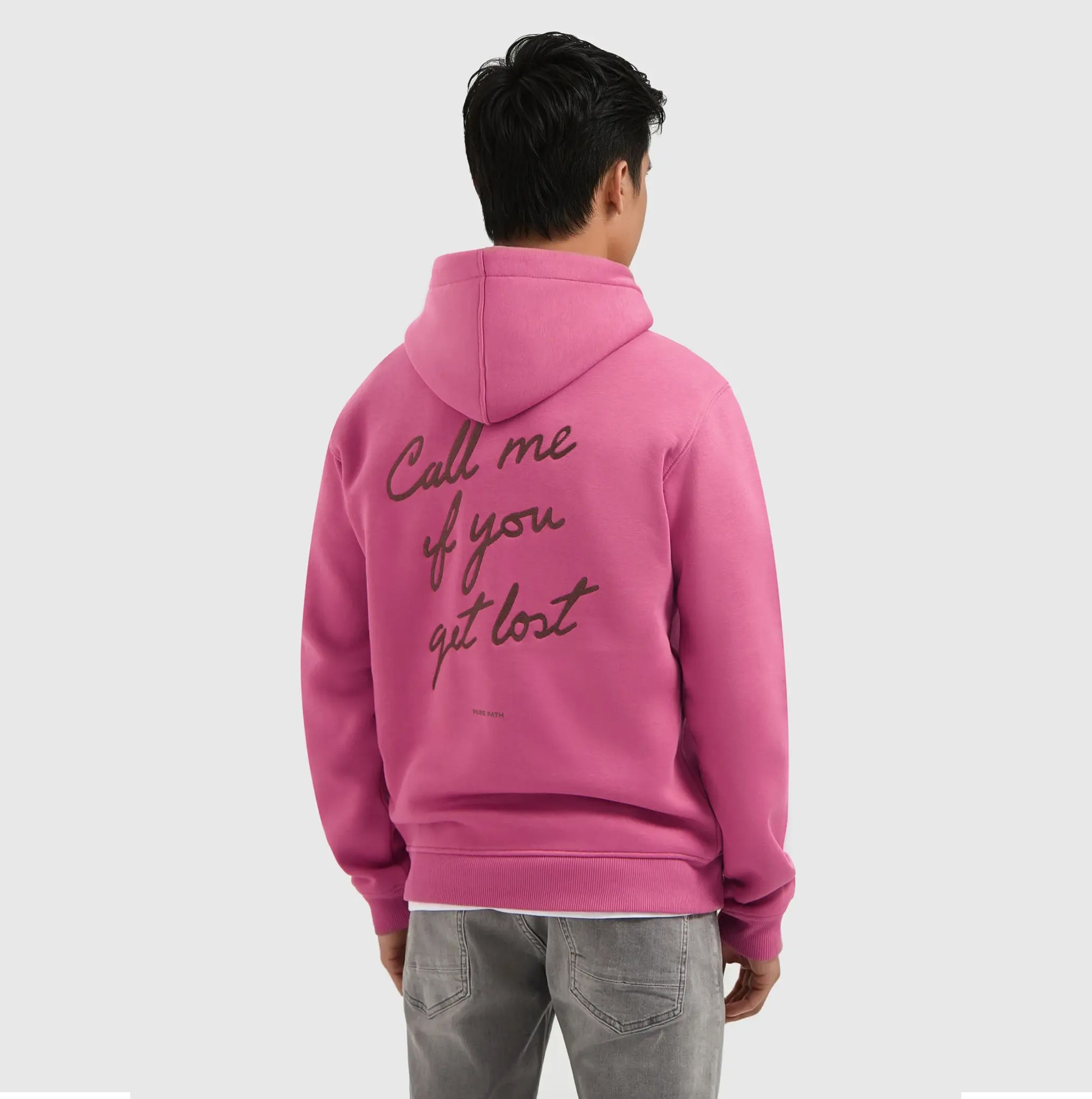 Call Me If You Get Lost Hoodie | Raspberry