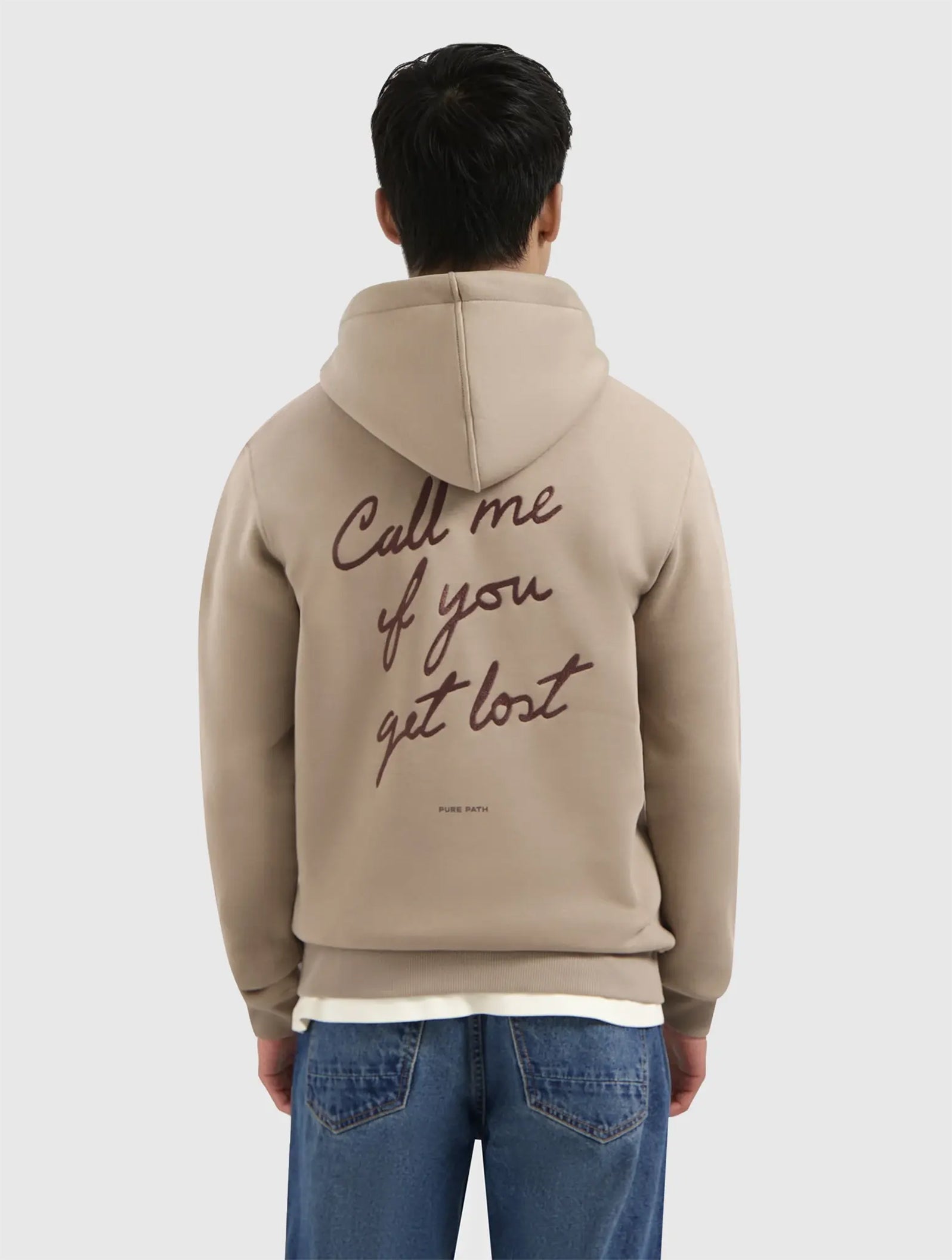 Call Me If You Get Lost Hoodie | Taupe
