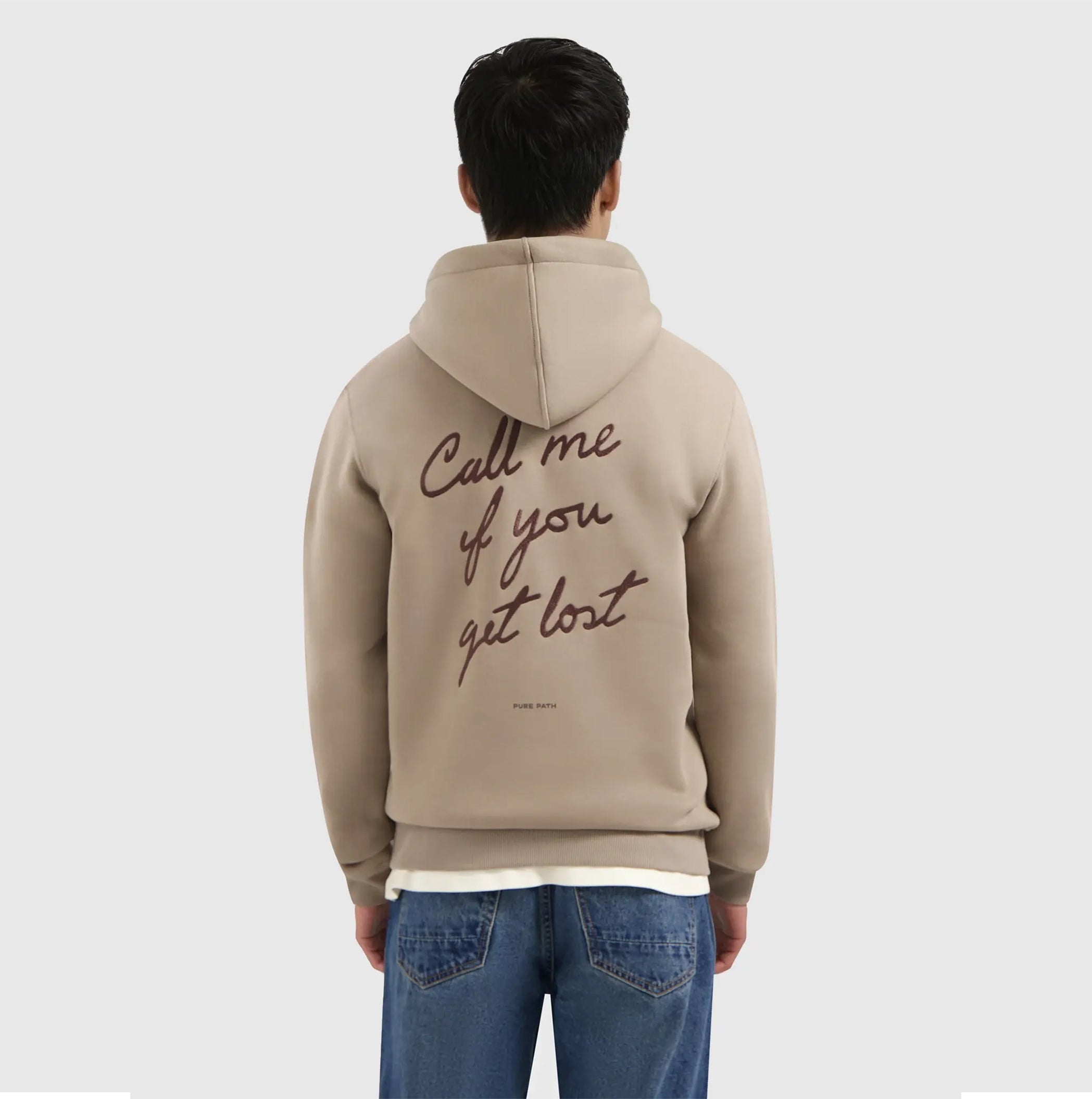 Call Me If You Get Lost Hoodie | Taupe