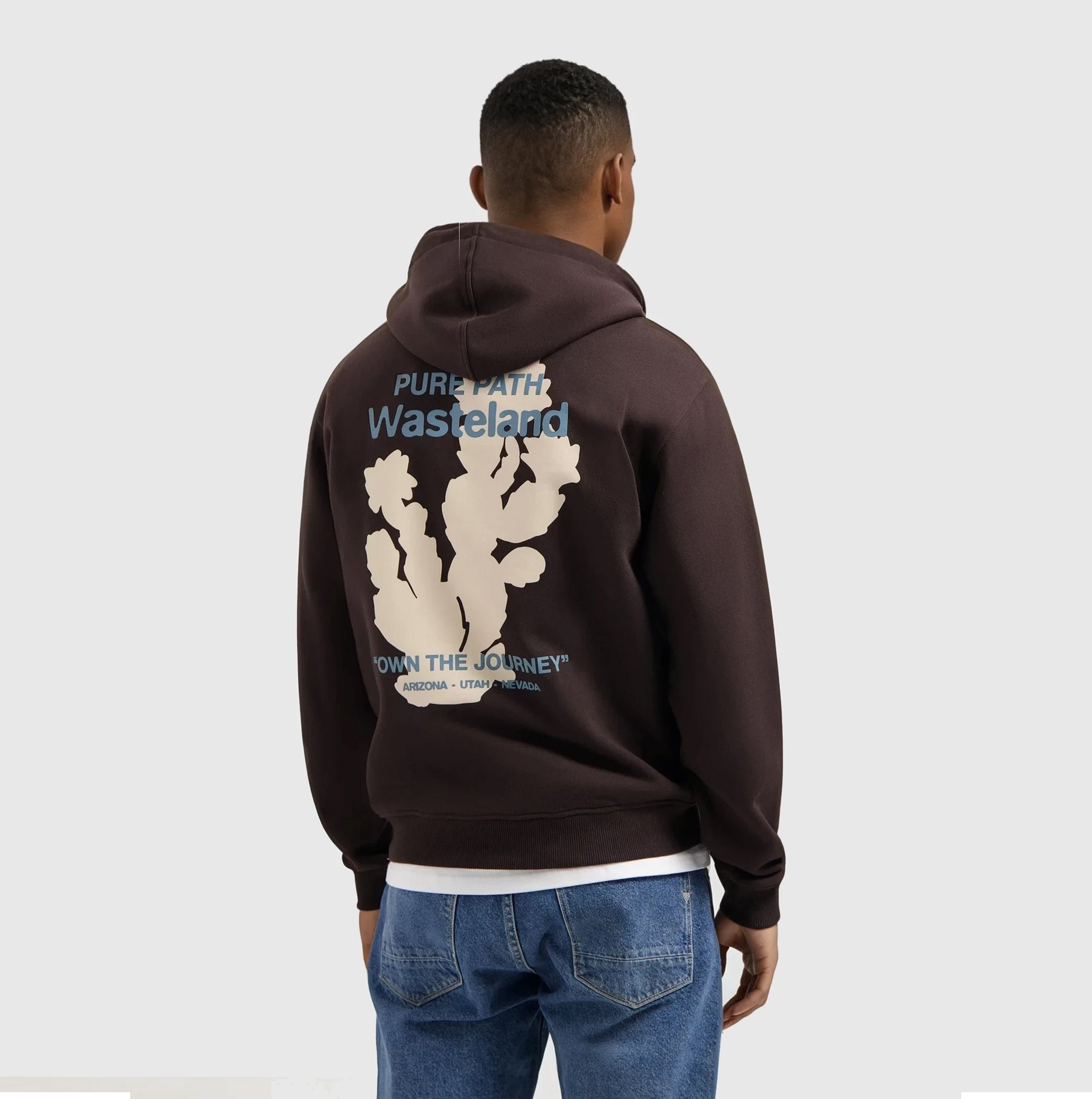 Desert Wasteland Hoodie | Dark Brown