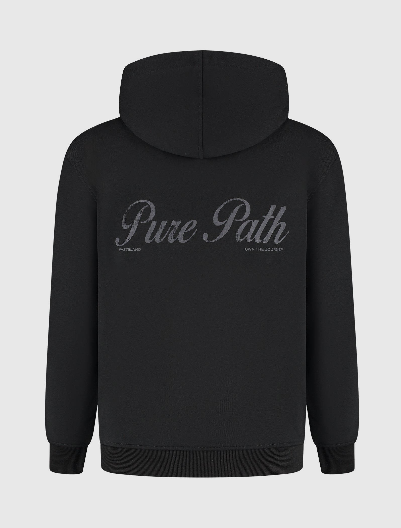 Essence Of Life Zip-up Hoodie | Black