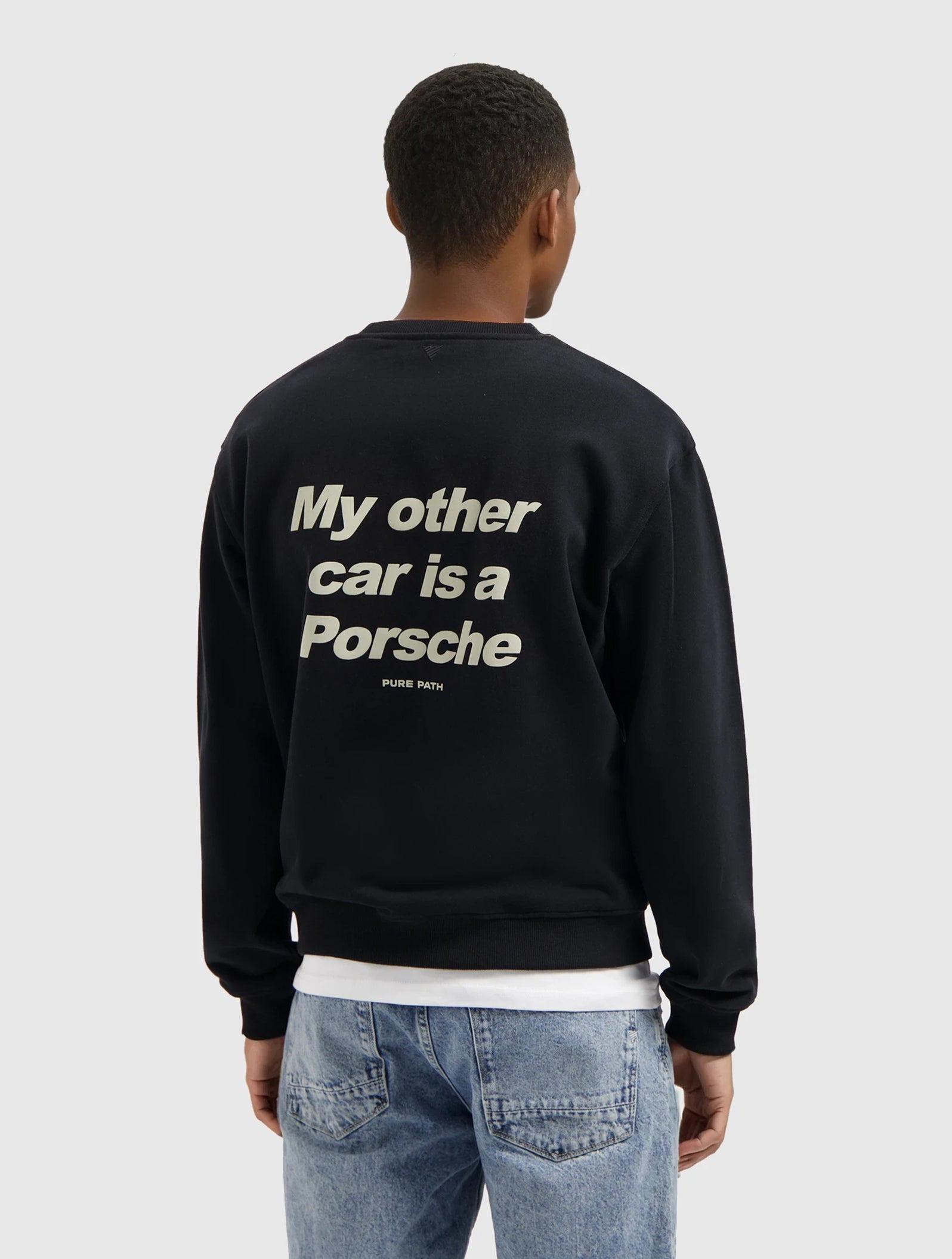 My Other Car Sweater | Black