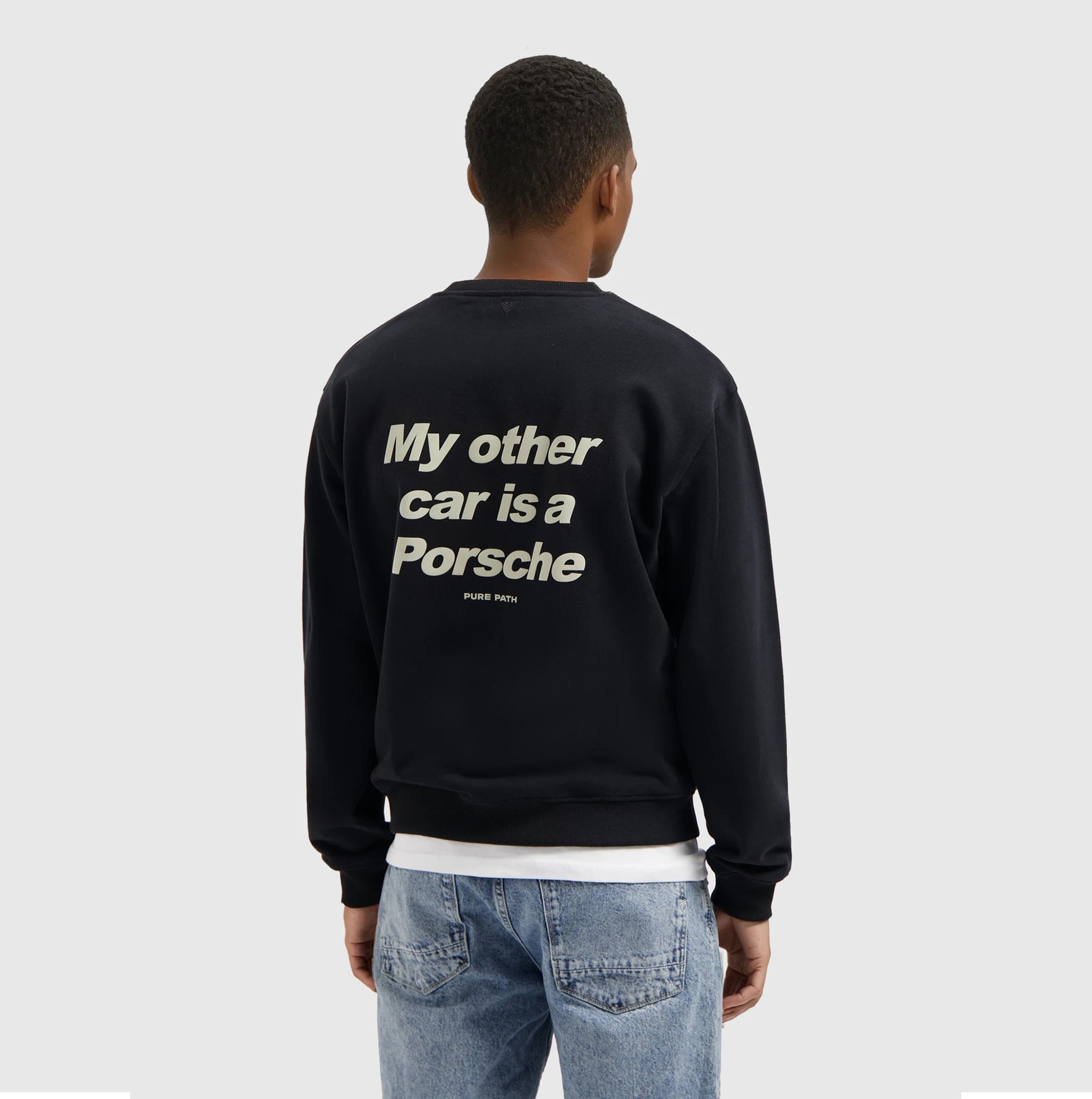 My Other Car Sweater | Black
