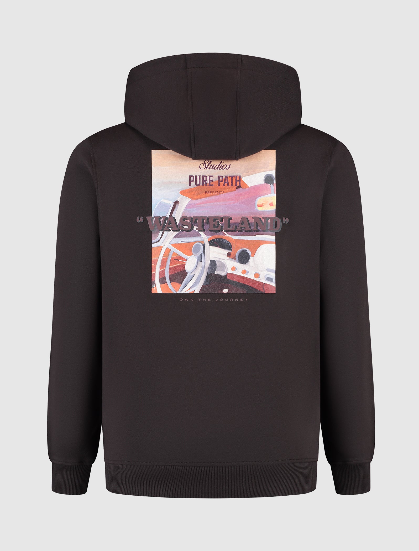 Wasteland Studios Hoodie | Dark Brown