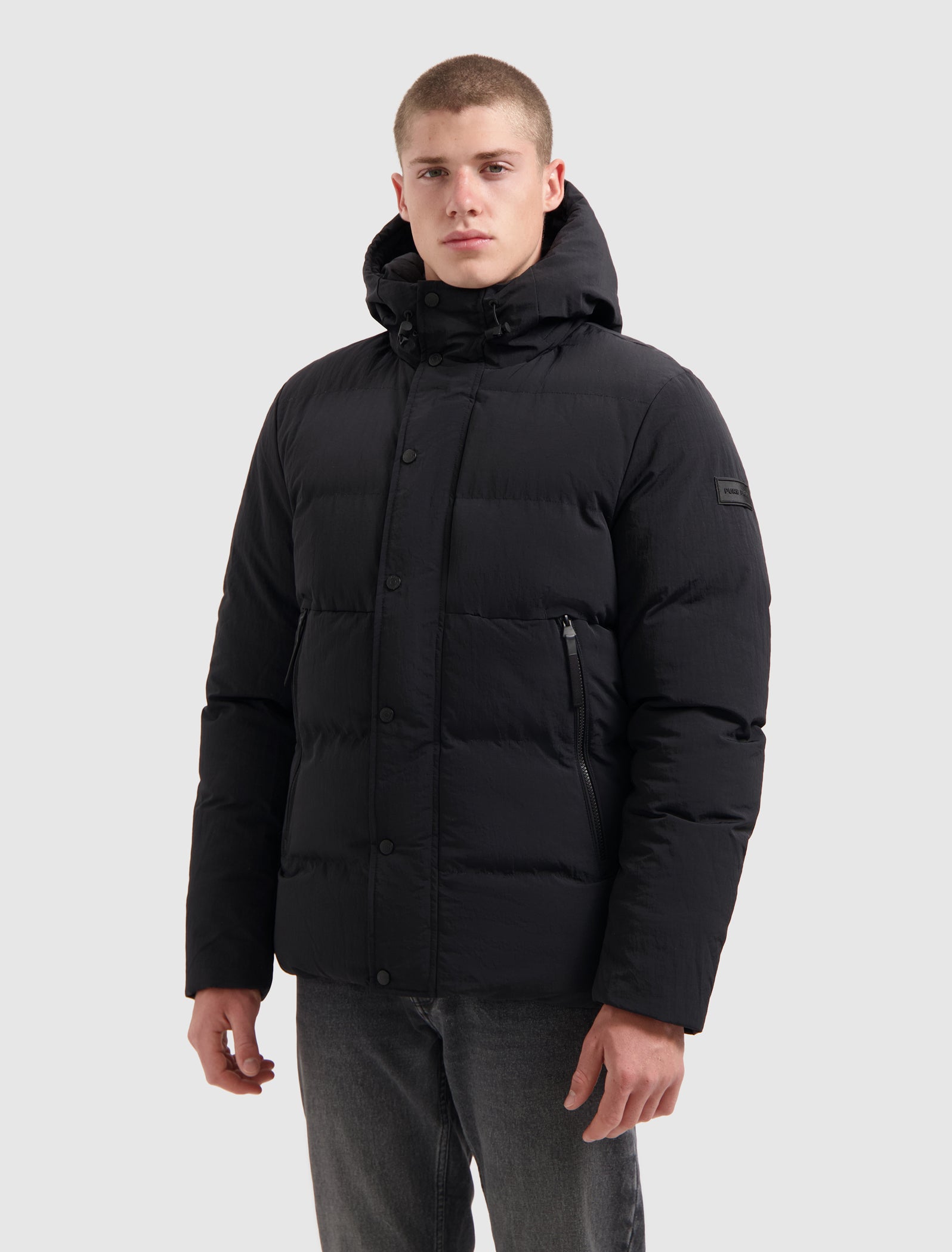 Puffer Jacket | Black