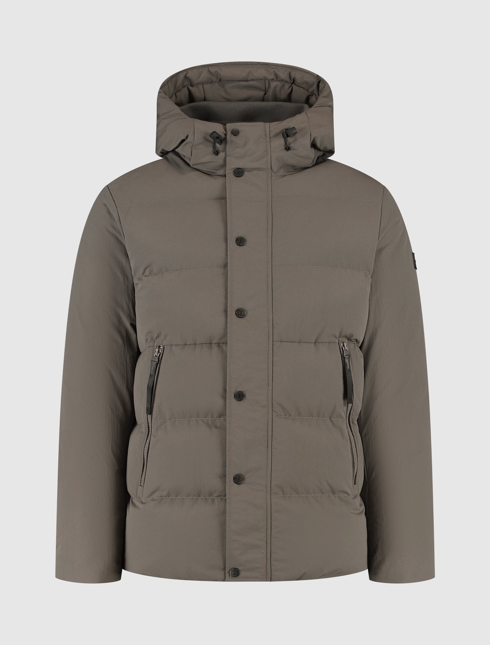 Puffer Jacket | Light Brown
