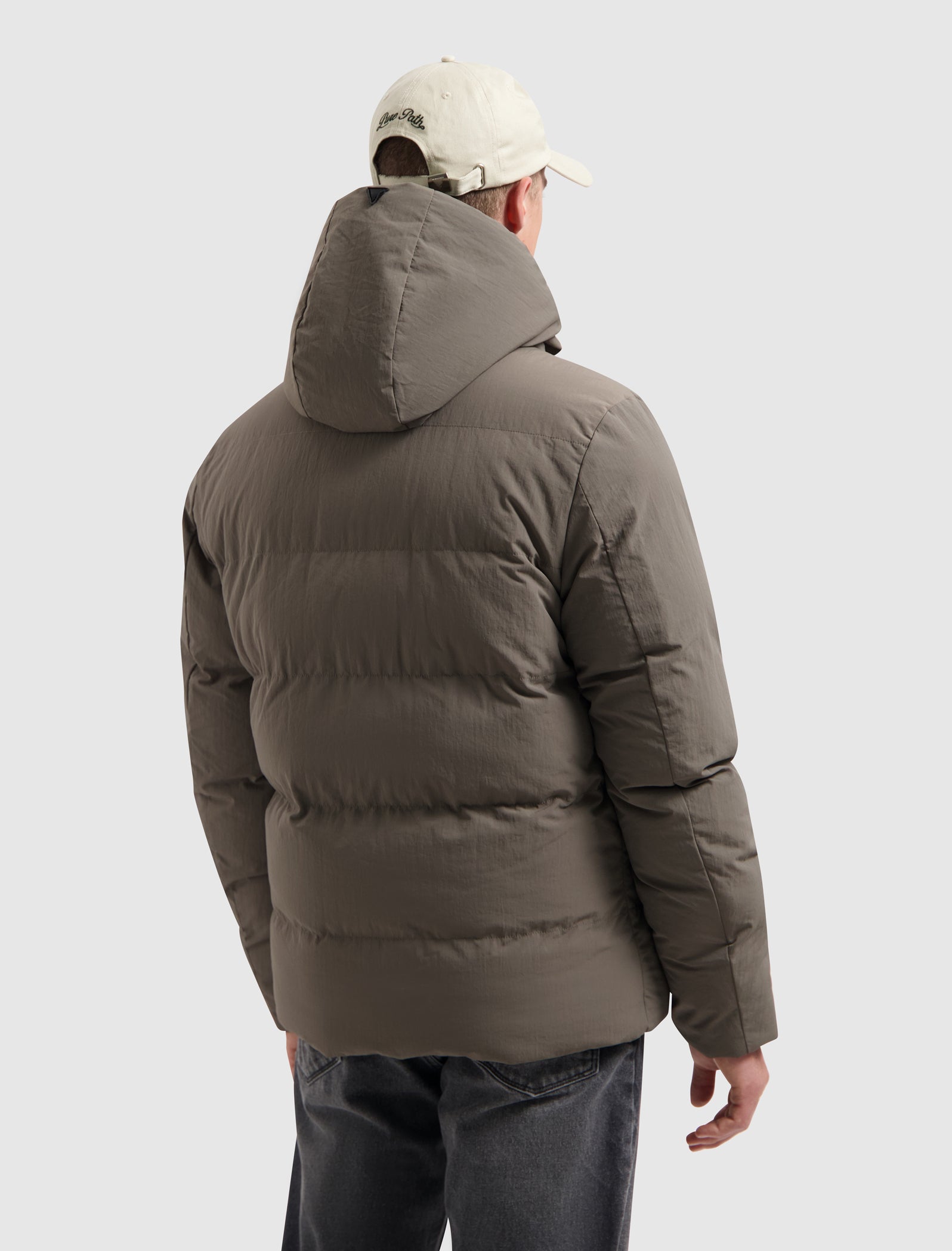 Puffer Jacket | Light Brown