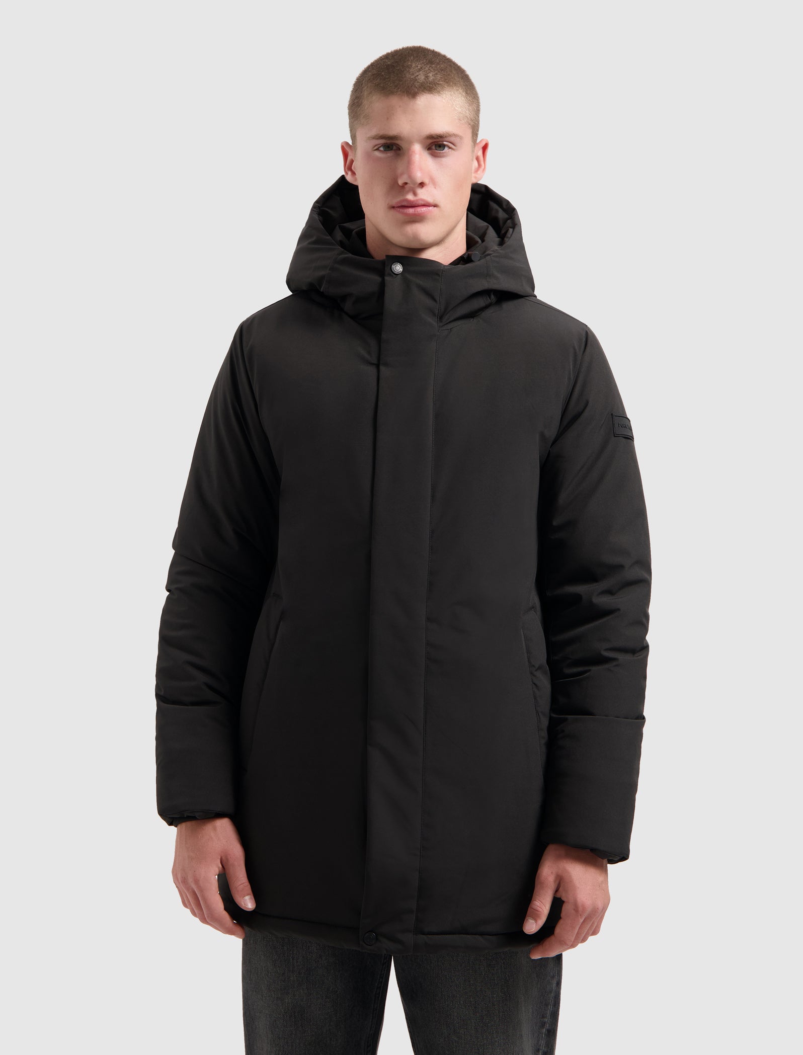 Active Flex Parka Jacket | Black