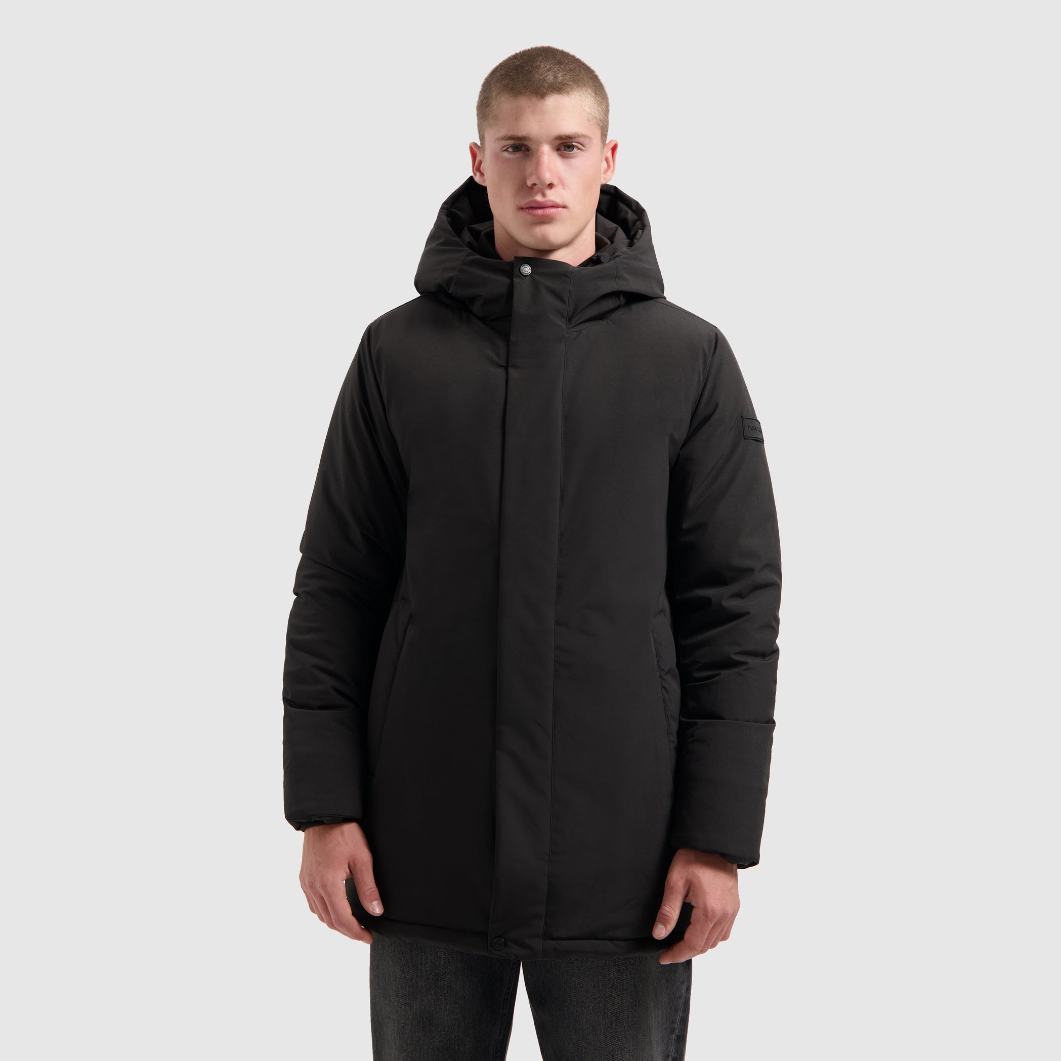 Active Flex Parka Jacket | Black