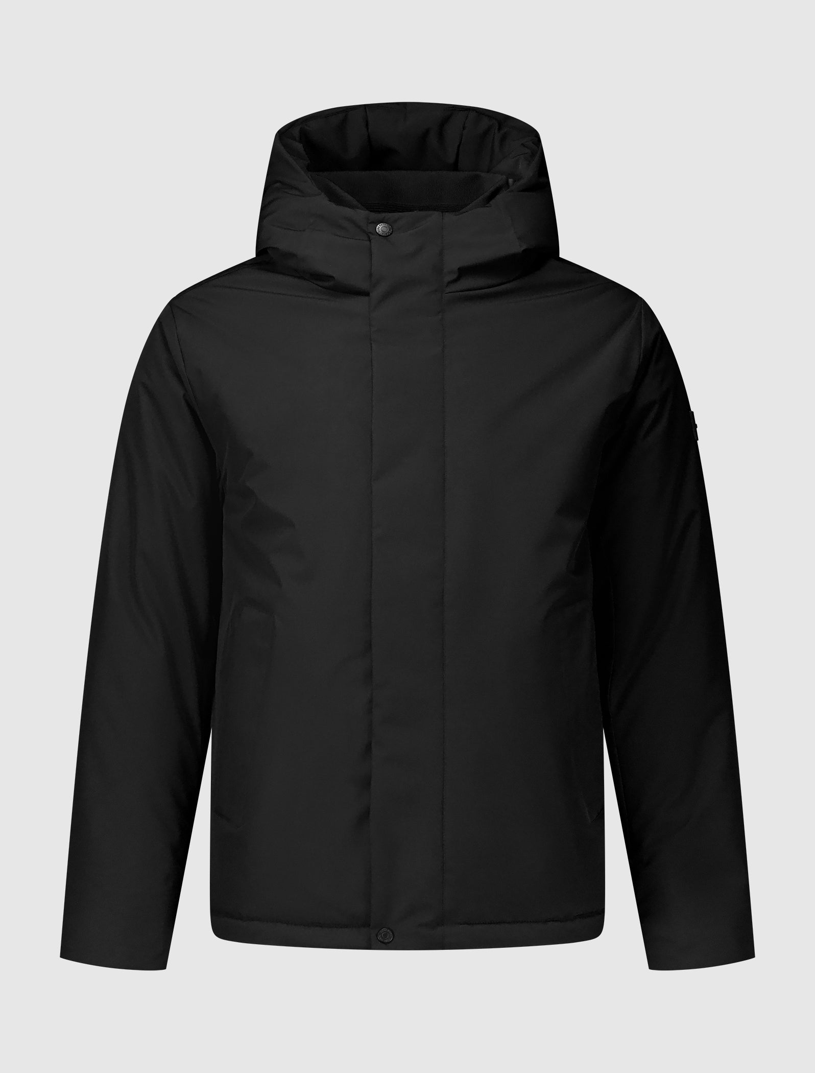 Active Flex Short Parka Jacket | Black