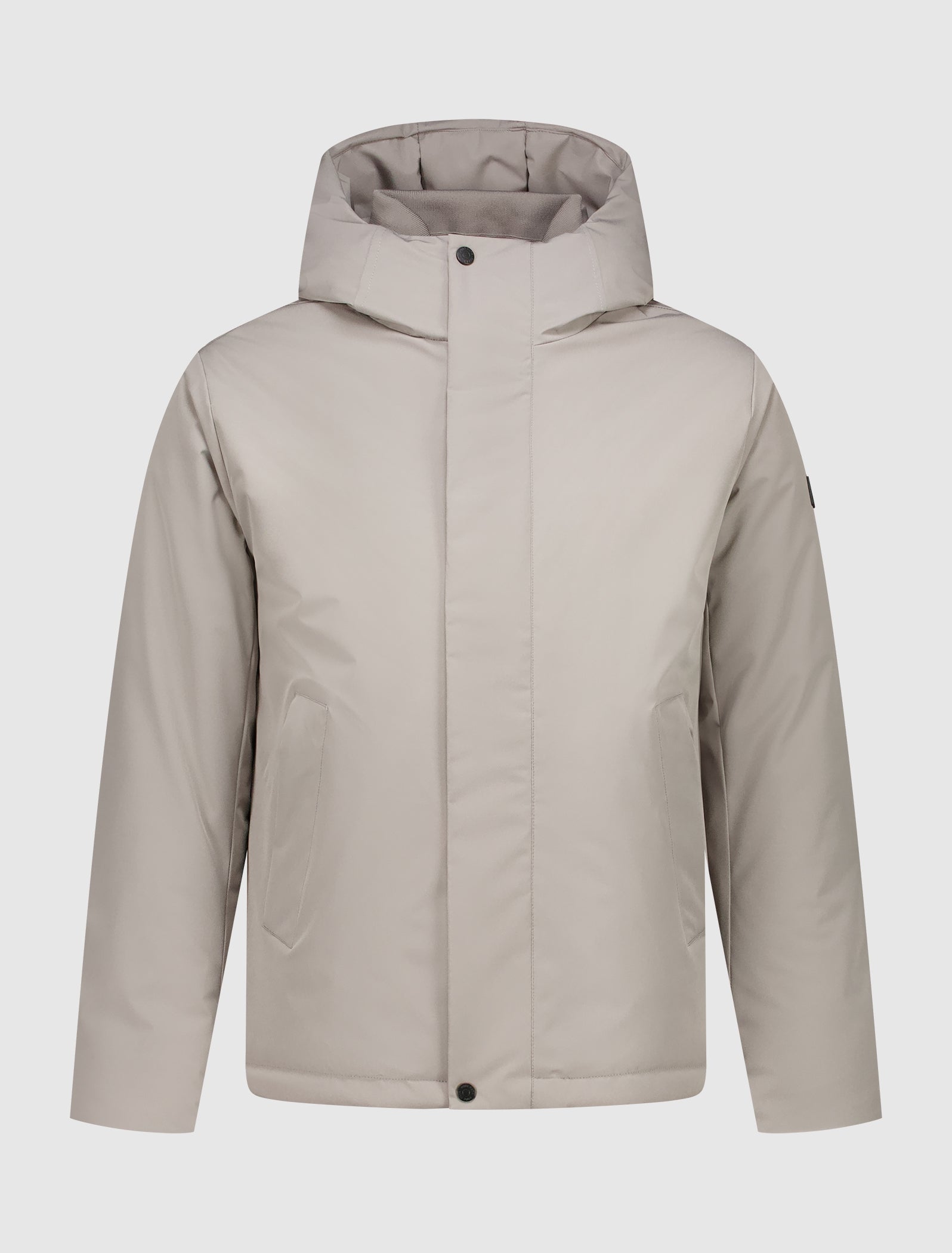 Active Flex Short Parka Jacket | Ash Grey