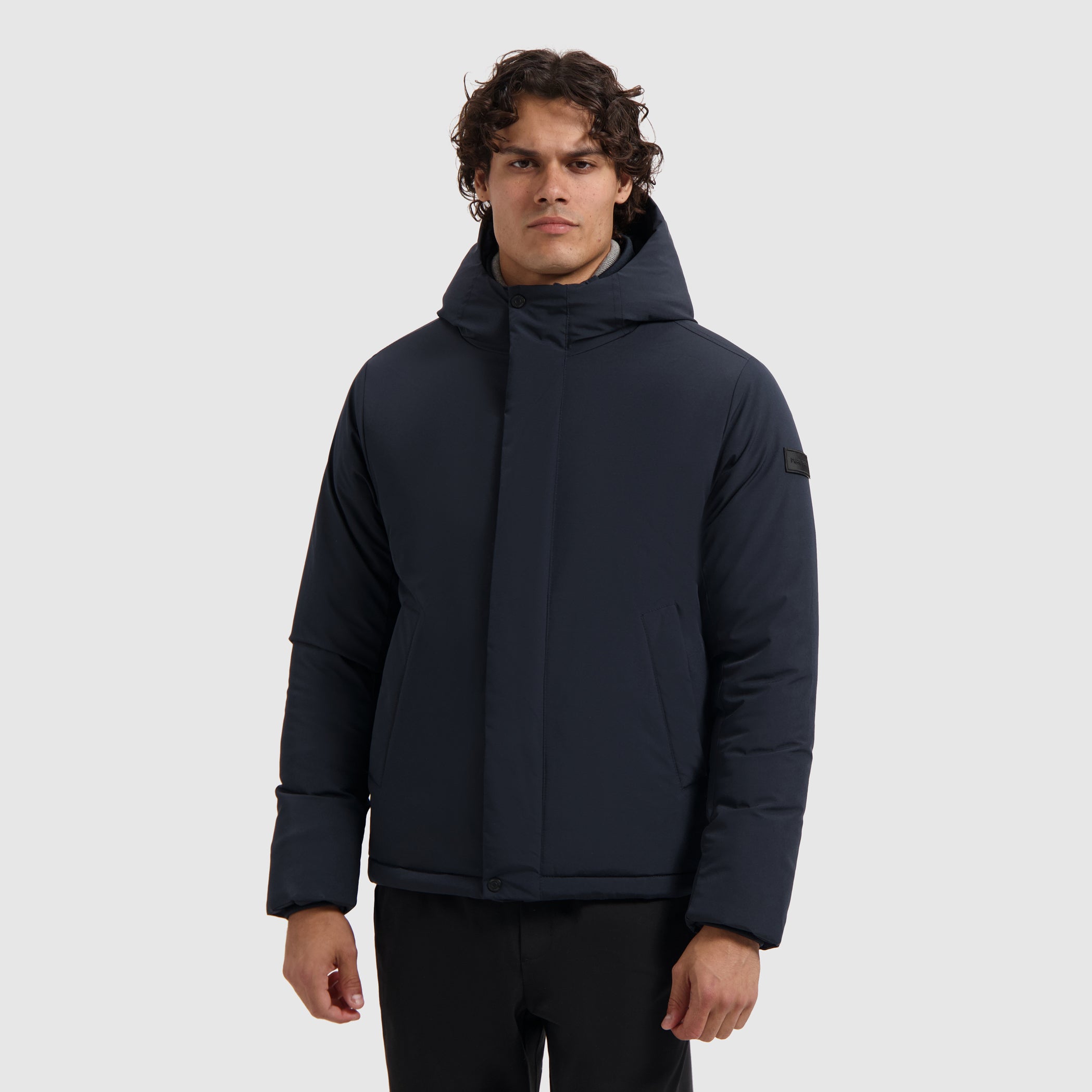 Active Flex Short Parka Jacket | Dark Navy