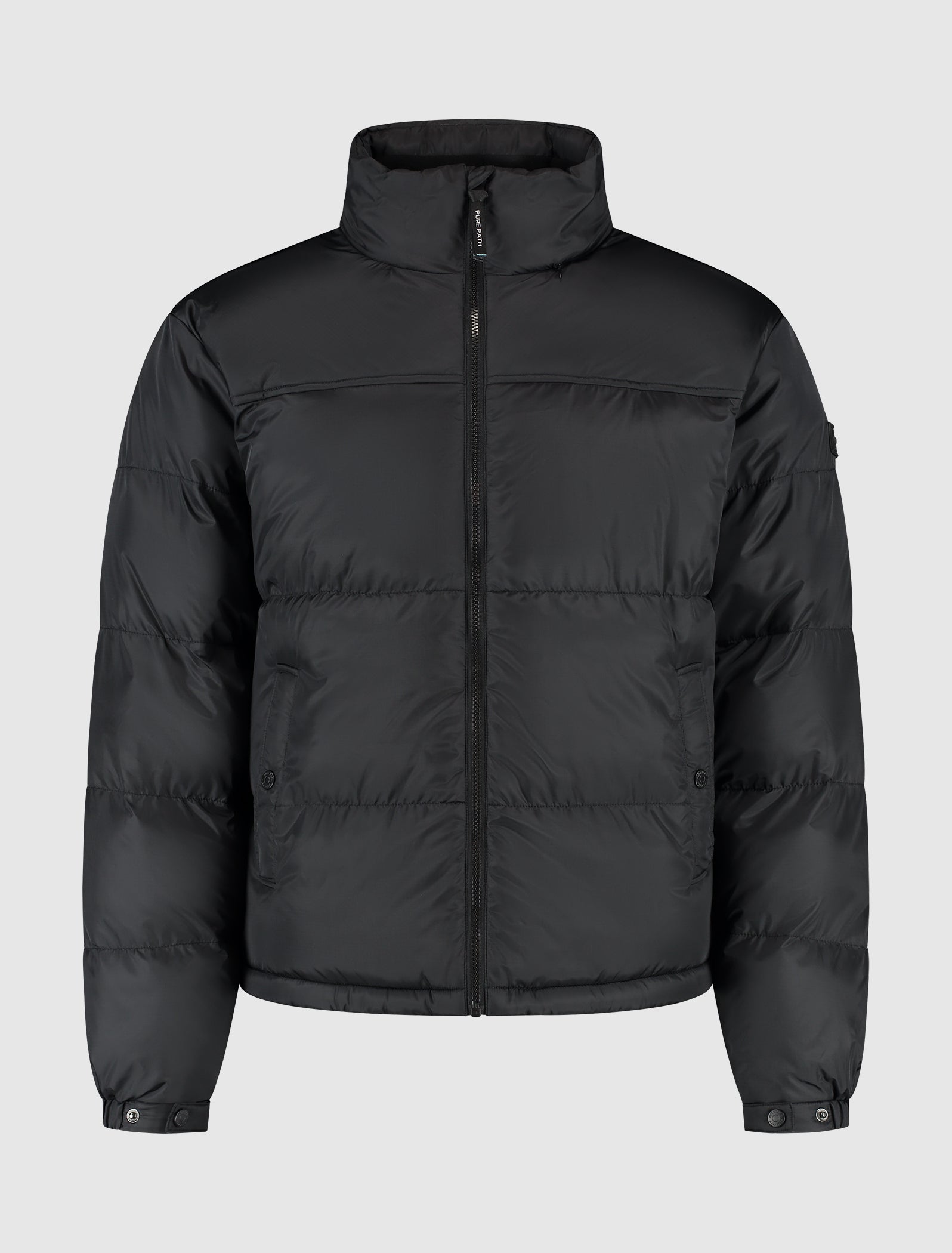 Ripstop Puffer Jacket | Black