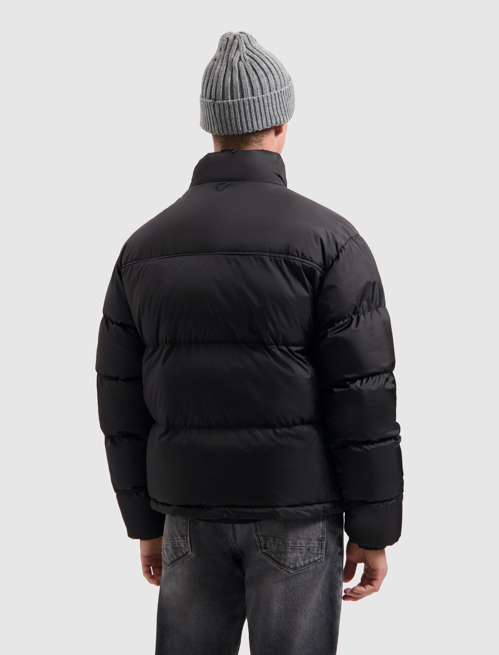 Ripstop Puffer Jacket | Black