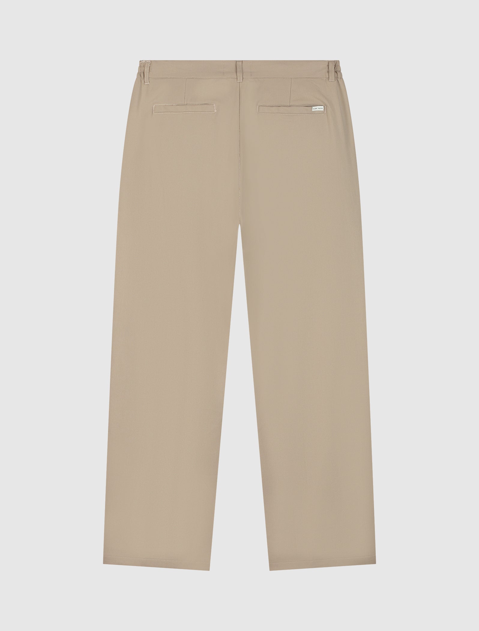 Pleated Twill Pants | Camel