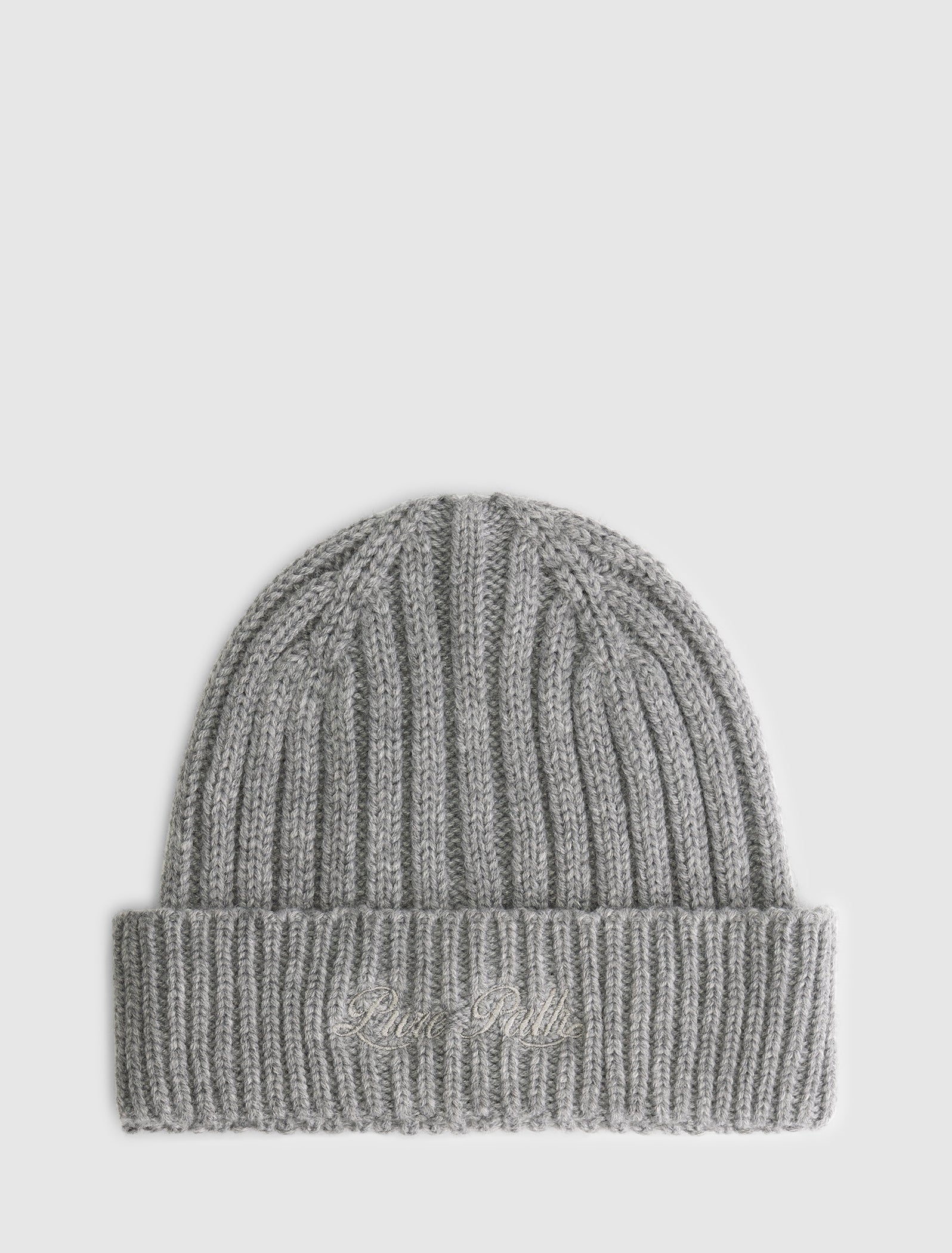 Logo Beanie | Grey Melange