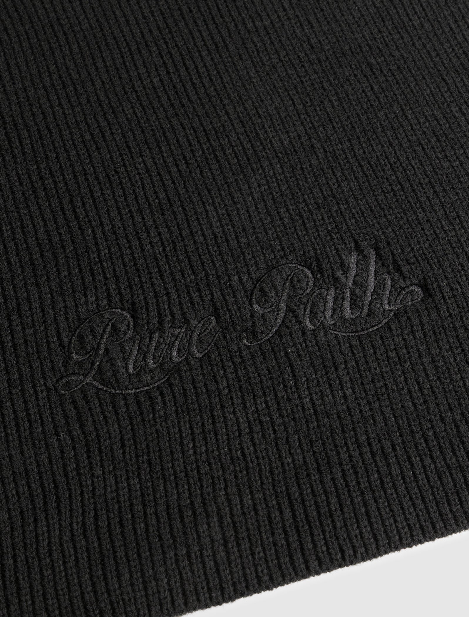 Logo Scarf | Black