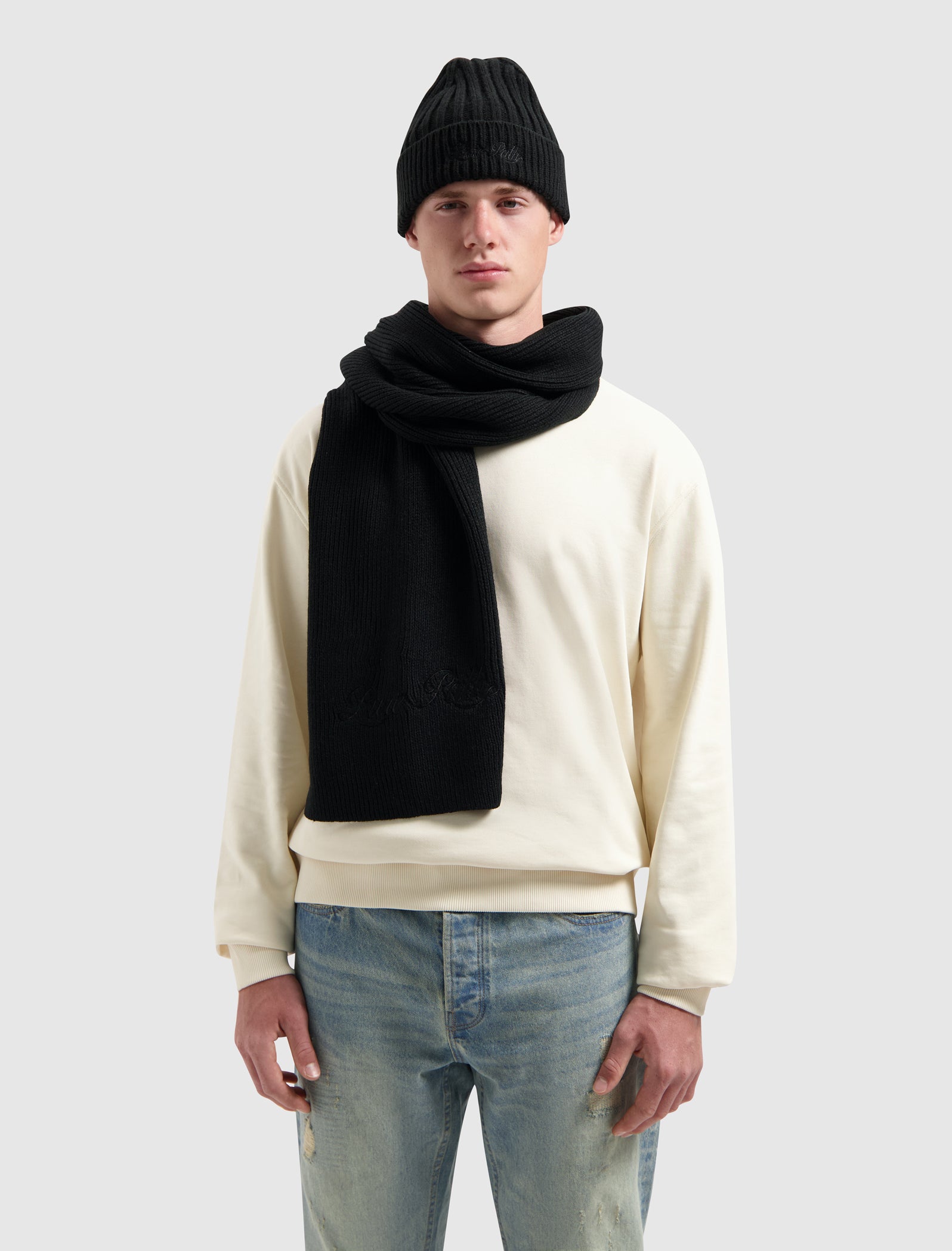 Logo Scarf | Black