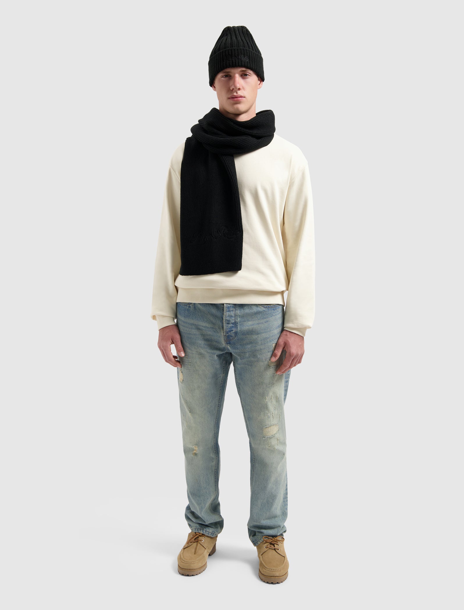 Logo Scarf | Black