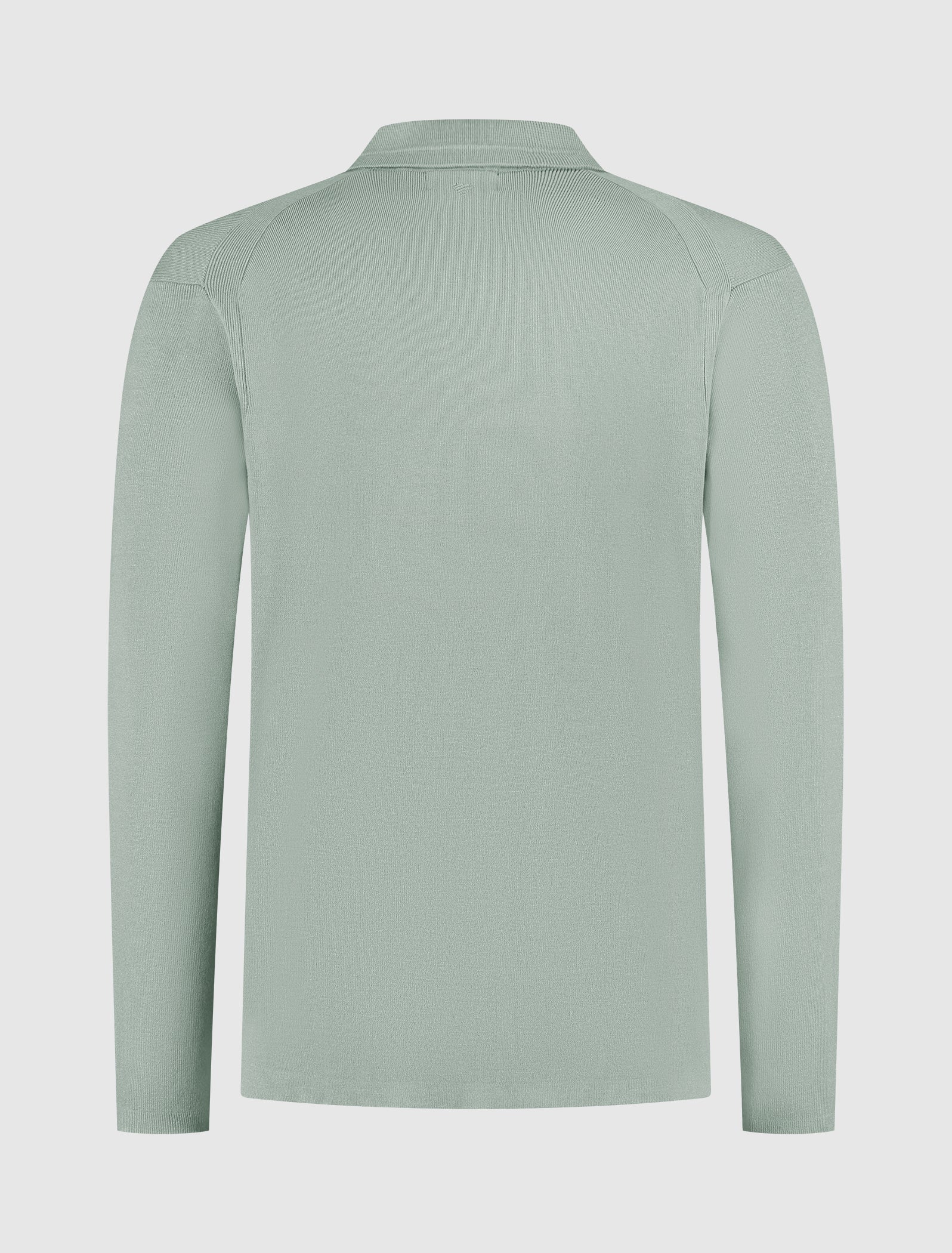 Heavy Knit Polo | Army Green