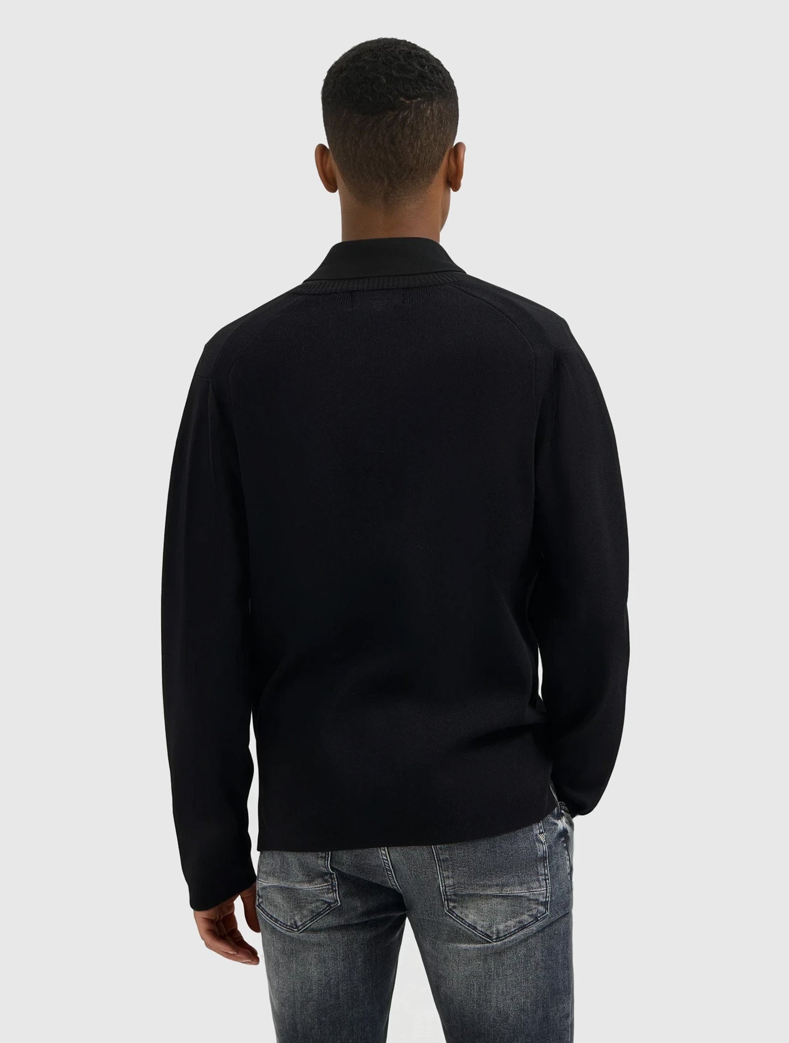 Heavy Knit Sweater | Black