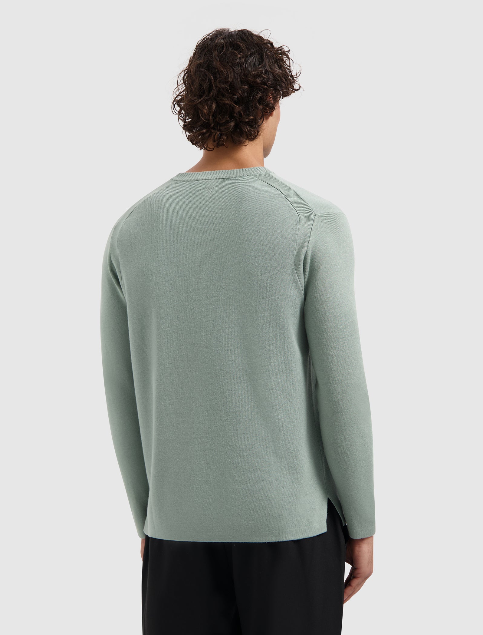 Heavy Knit Sweater | Army Green