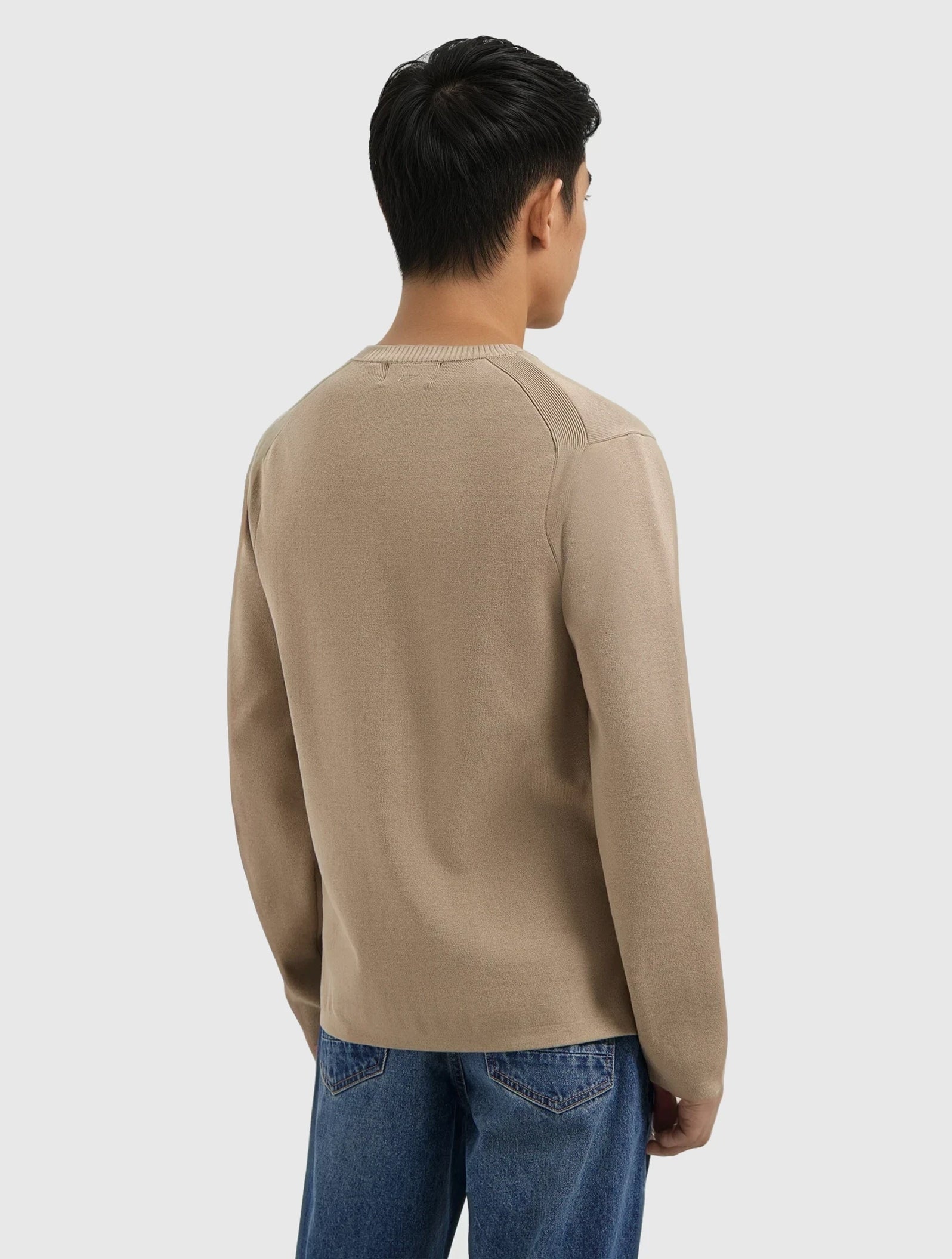 Heavy Knit Sweater | Taupe