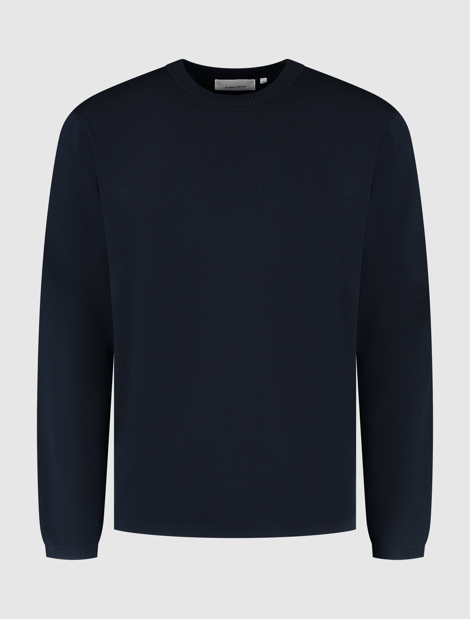 Heavy Knit Sweater | Dark Navy