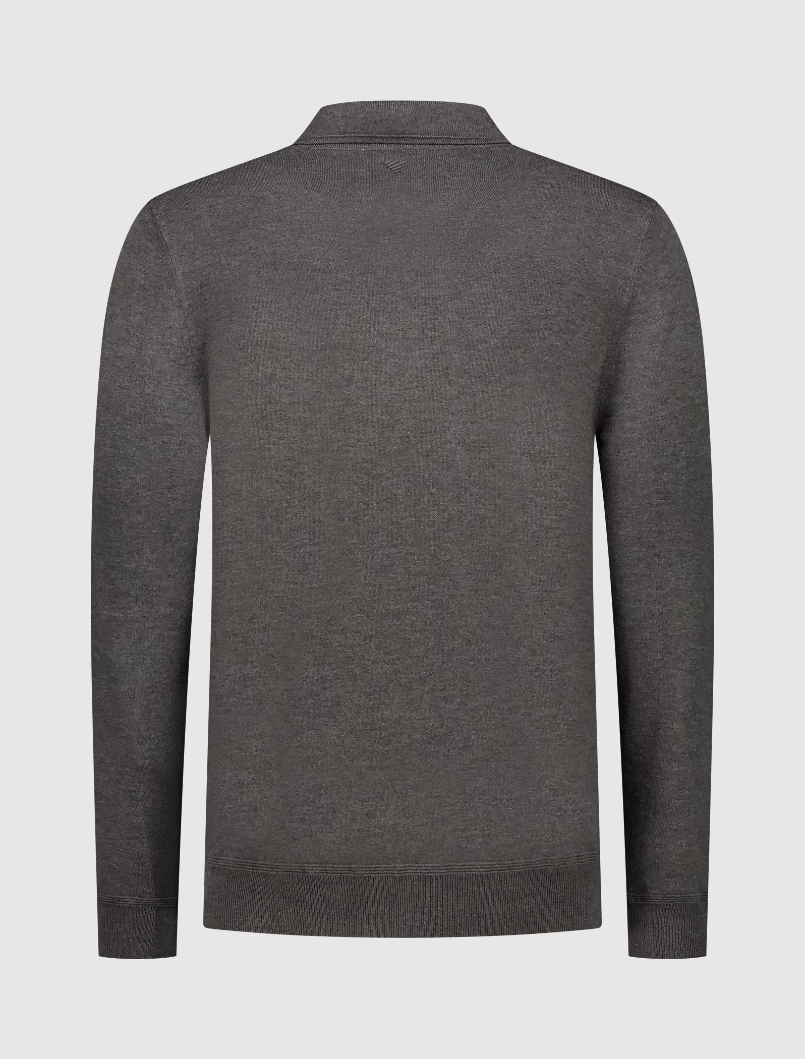 Knit Half-zip Polo | Antra Melange