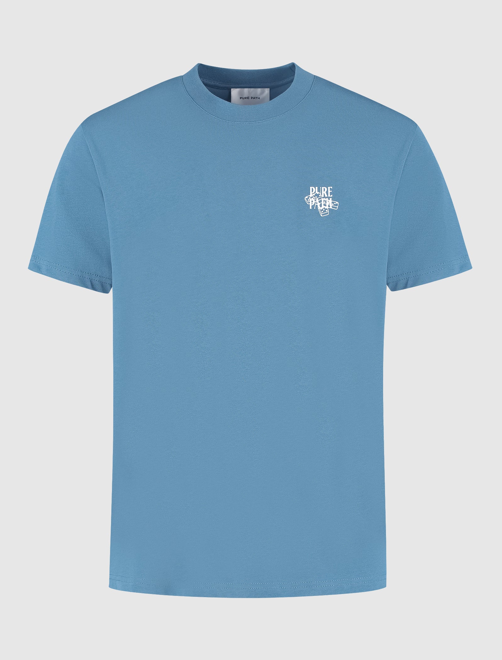 Club Domino T-shirt | Mid Blue