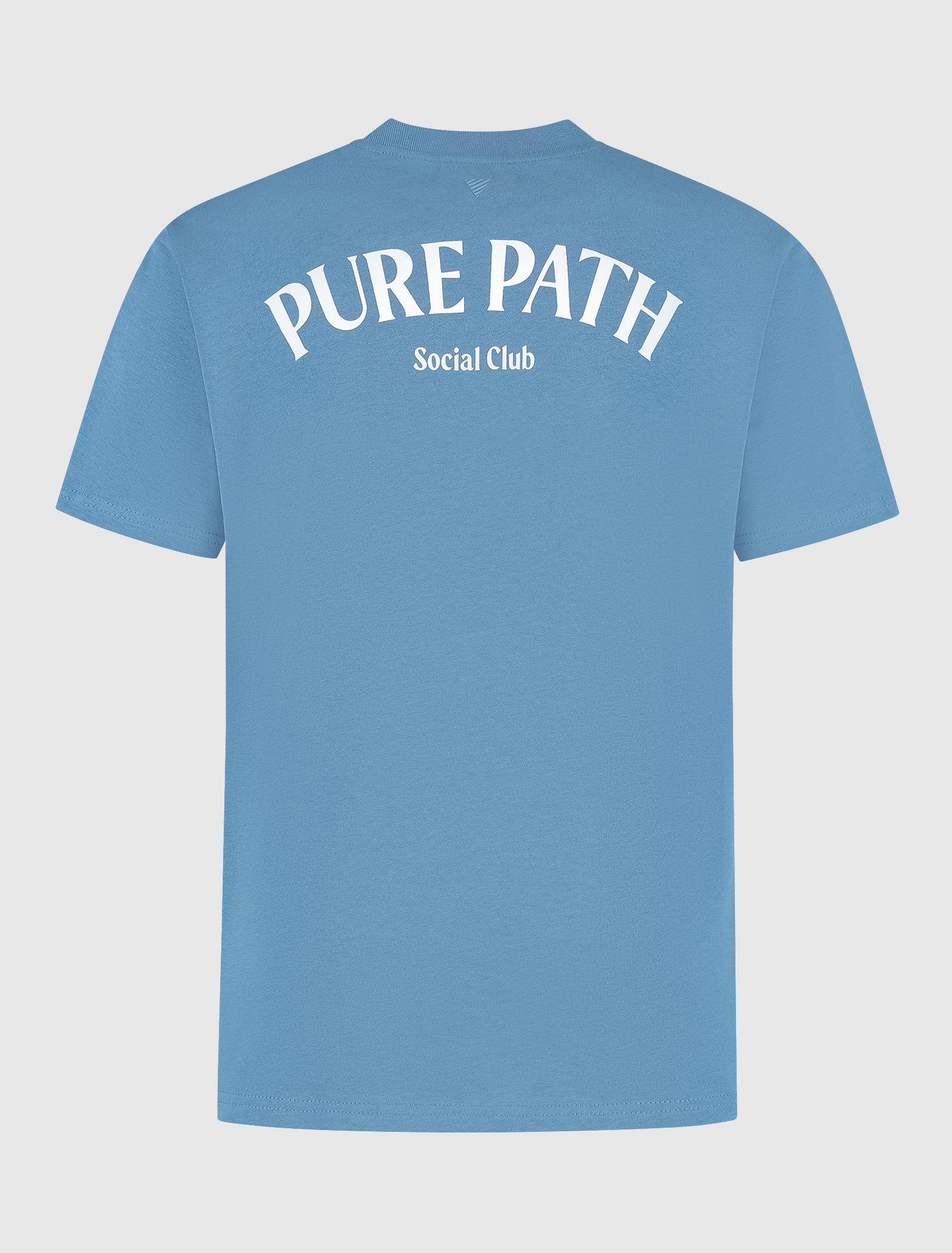 Club Domino T-shirt | Mid Blue