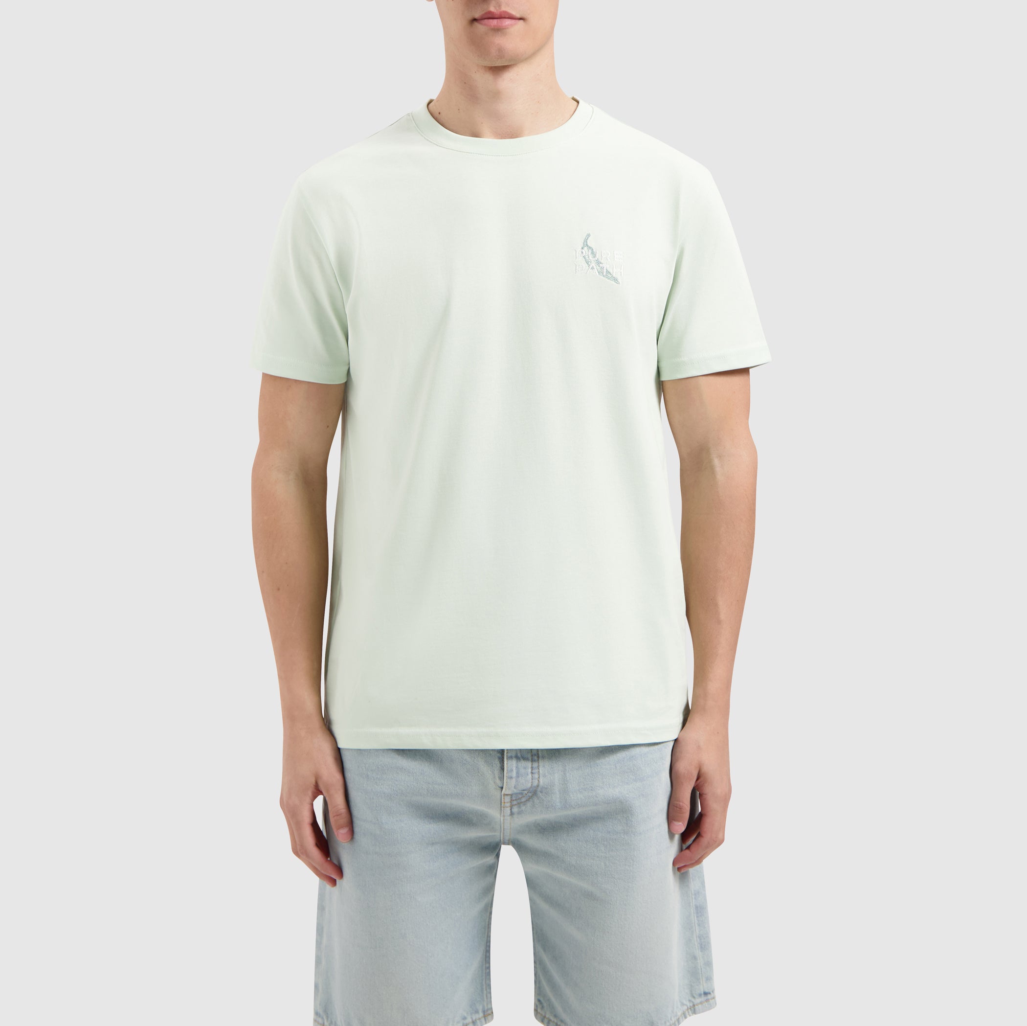 Spicy Logo T-shirt | Light Green